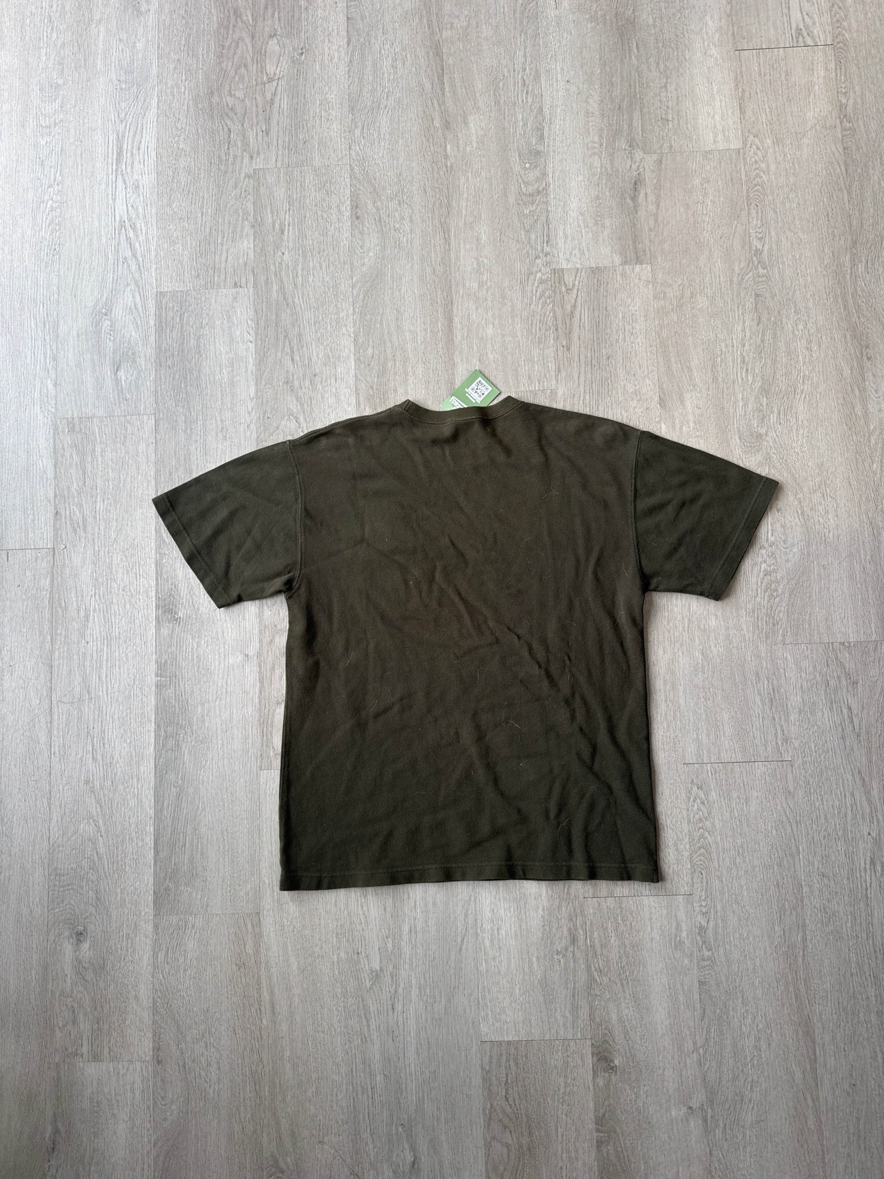 Vintage 2000 Warner Bros Taz Devil Embroidered Pocket Tee