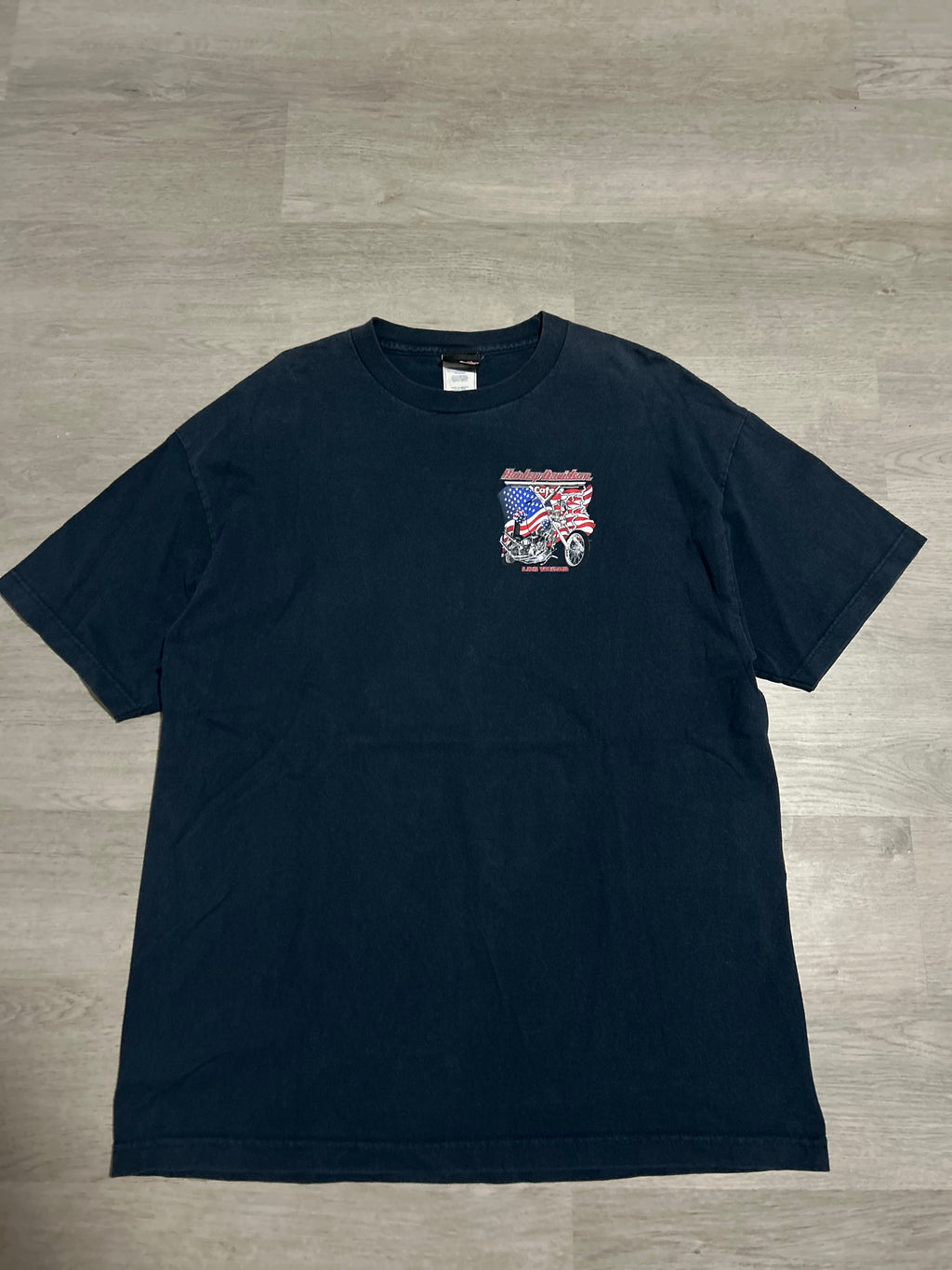 Vintage Harley Davidson Cafe Las Vegas Tee