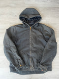 Vintage Black Distressed Carhartt Workwear Jacket