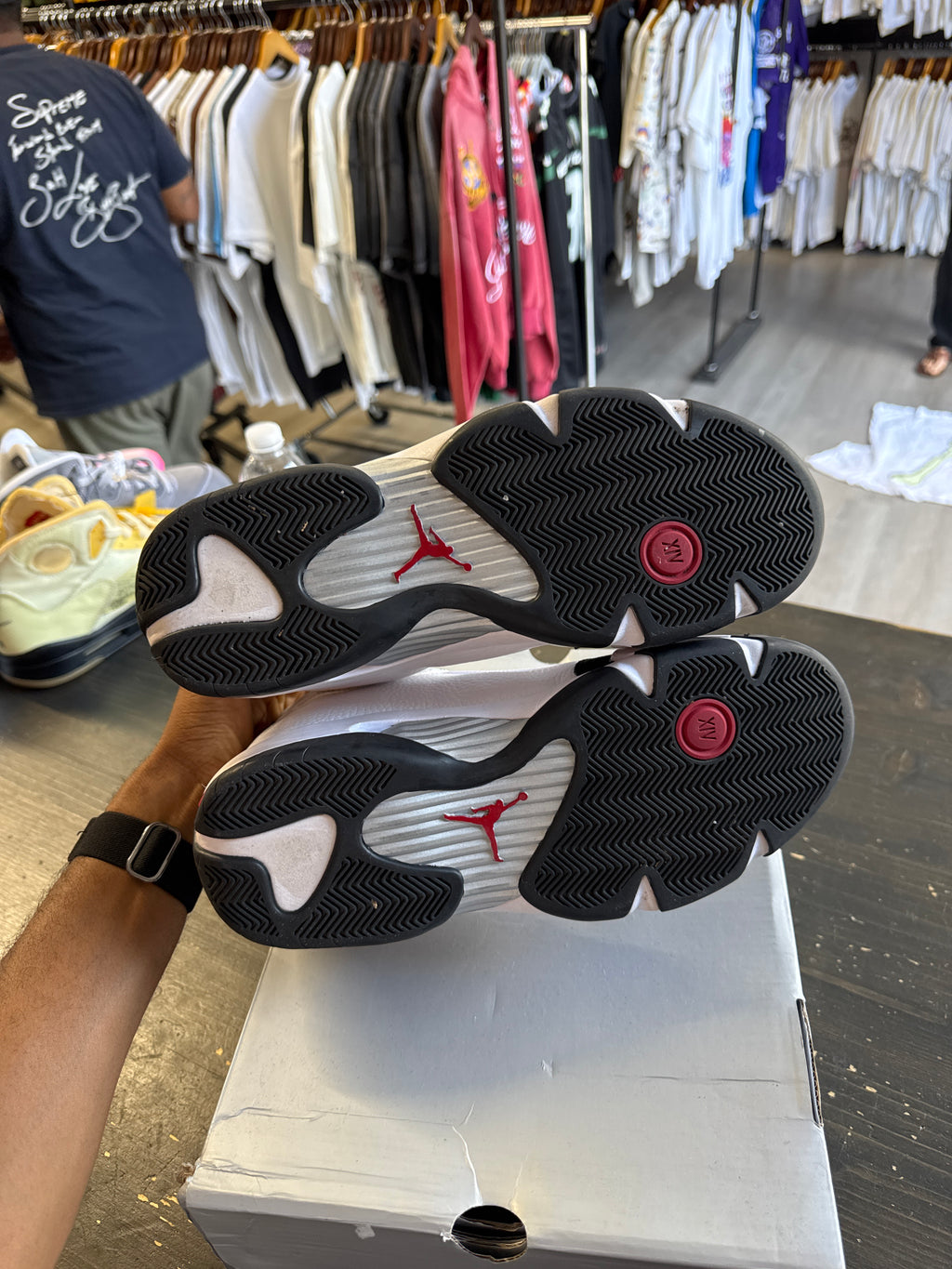 Pre-owned Jordan Retro 14 Black Toe (2024)
