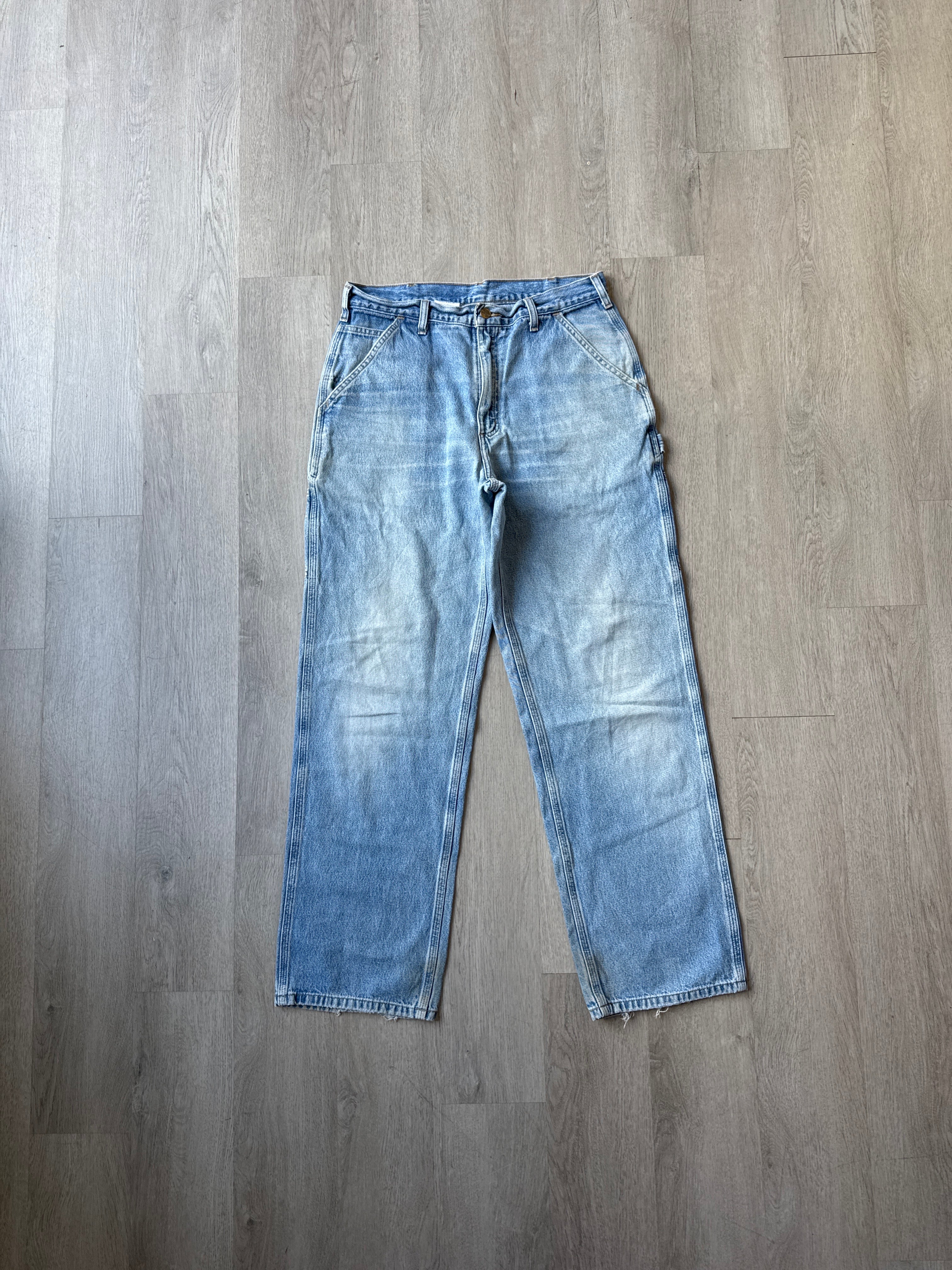 Vintage Carhartt Light Washed Denim Jeans