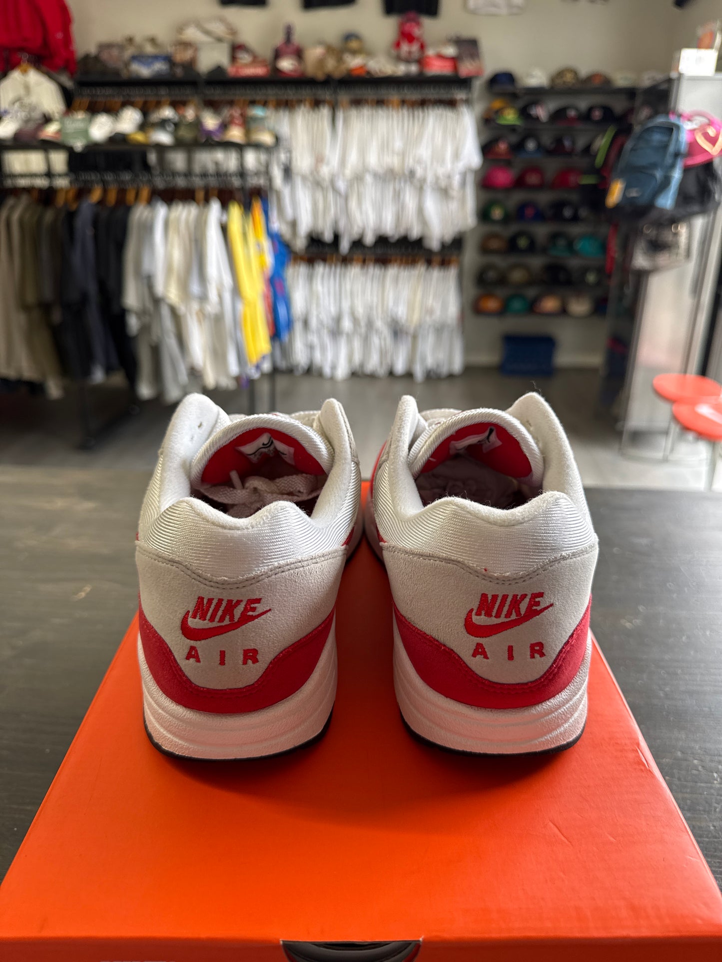 Pre-owned Nike Air Max 1 Anniversary Red 2017