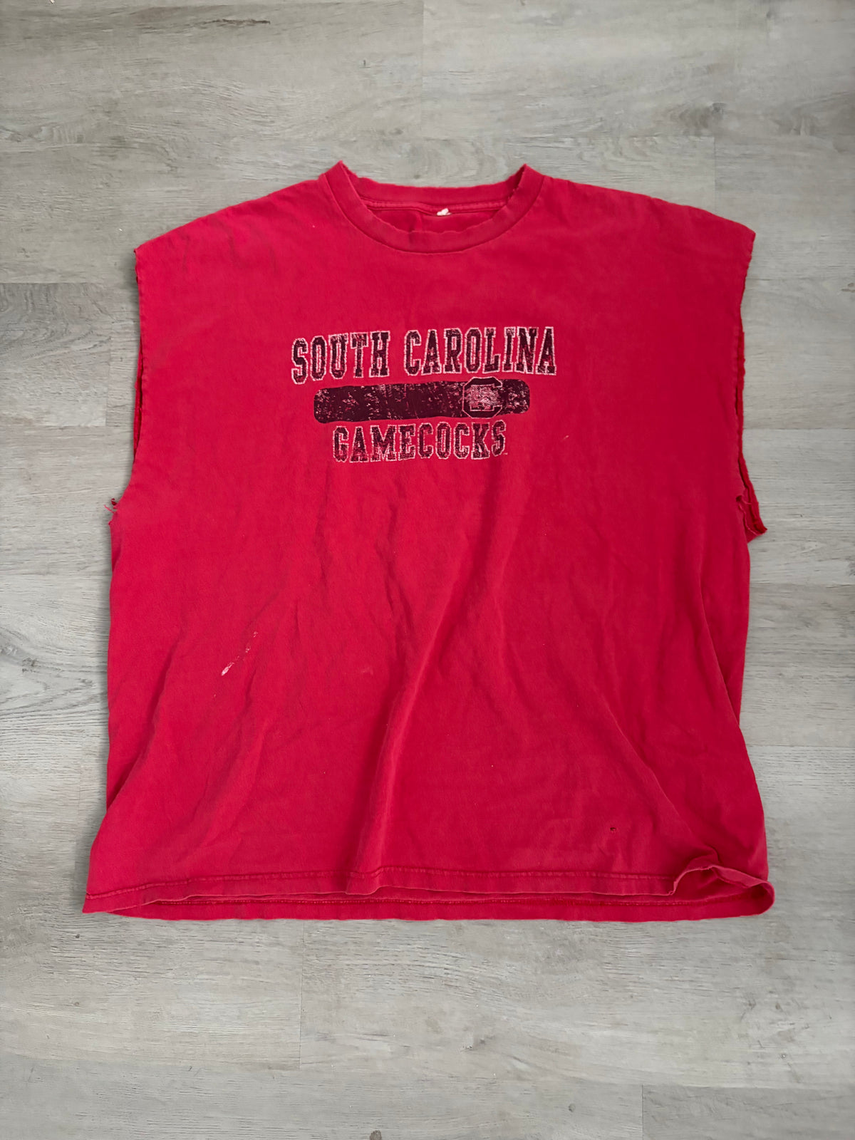 Vintage University of South Carolina Cut Off Tee