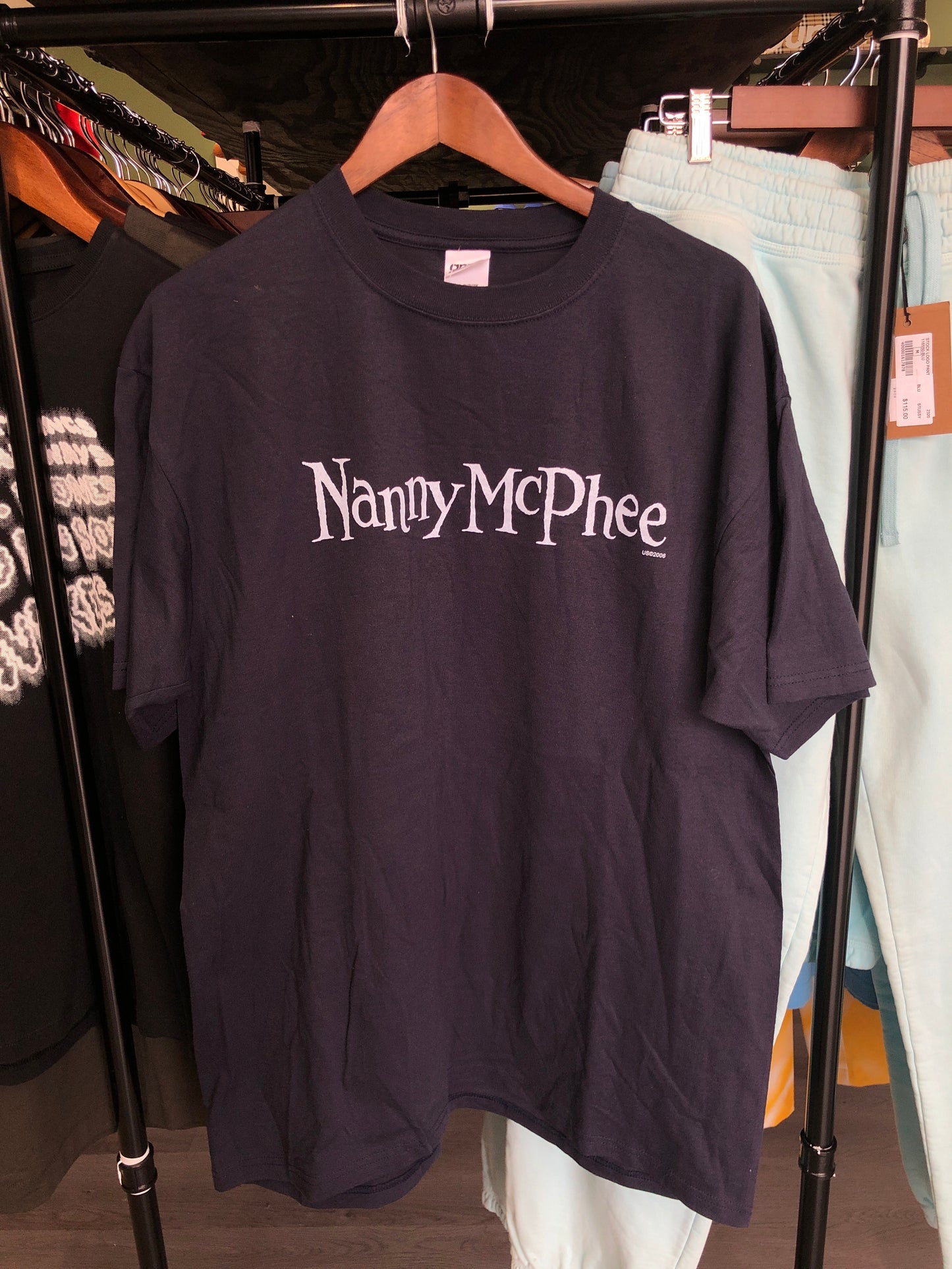 Vintage Nanny McPhee Navy Tee