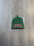 Supreme New Era Green Stripe Beanie (FW26)