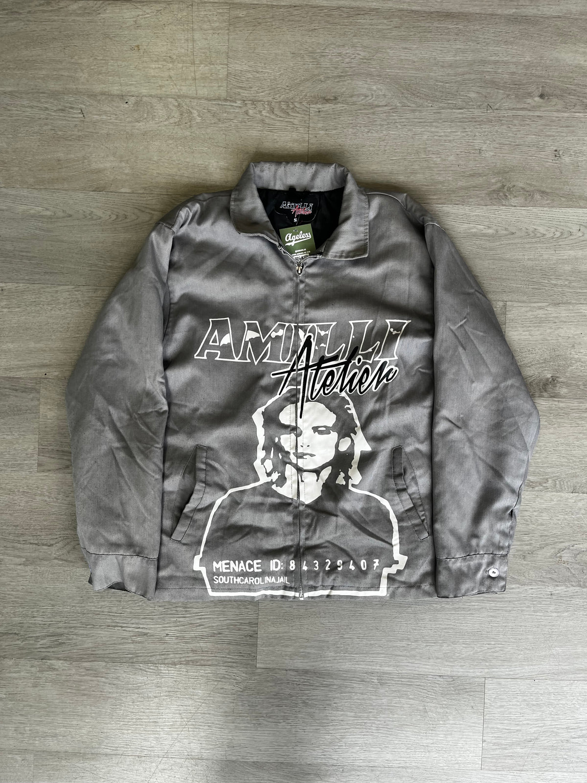 Amilli Atelier Menace ID Zip Up Jacket