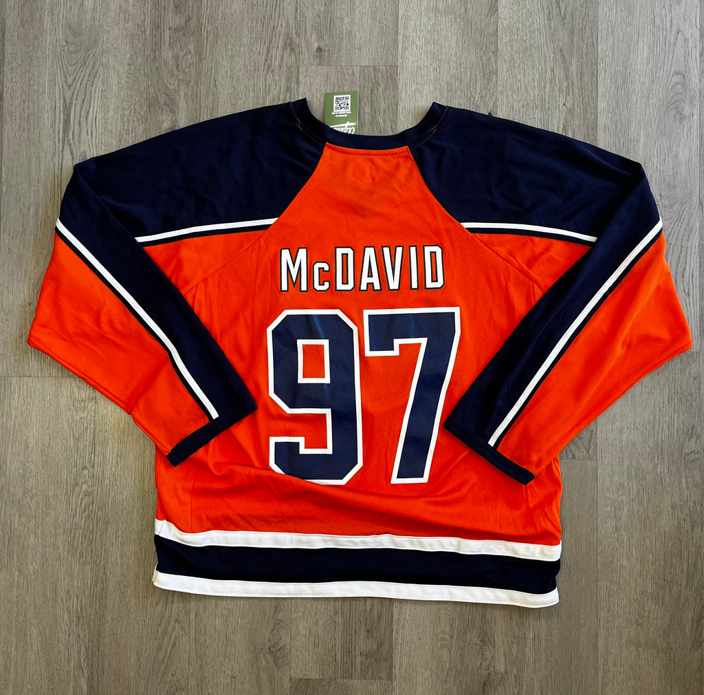 Vintage Connor McDavid NHL Edmonton Oilers Jersey