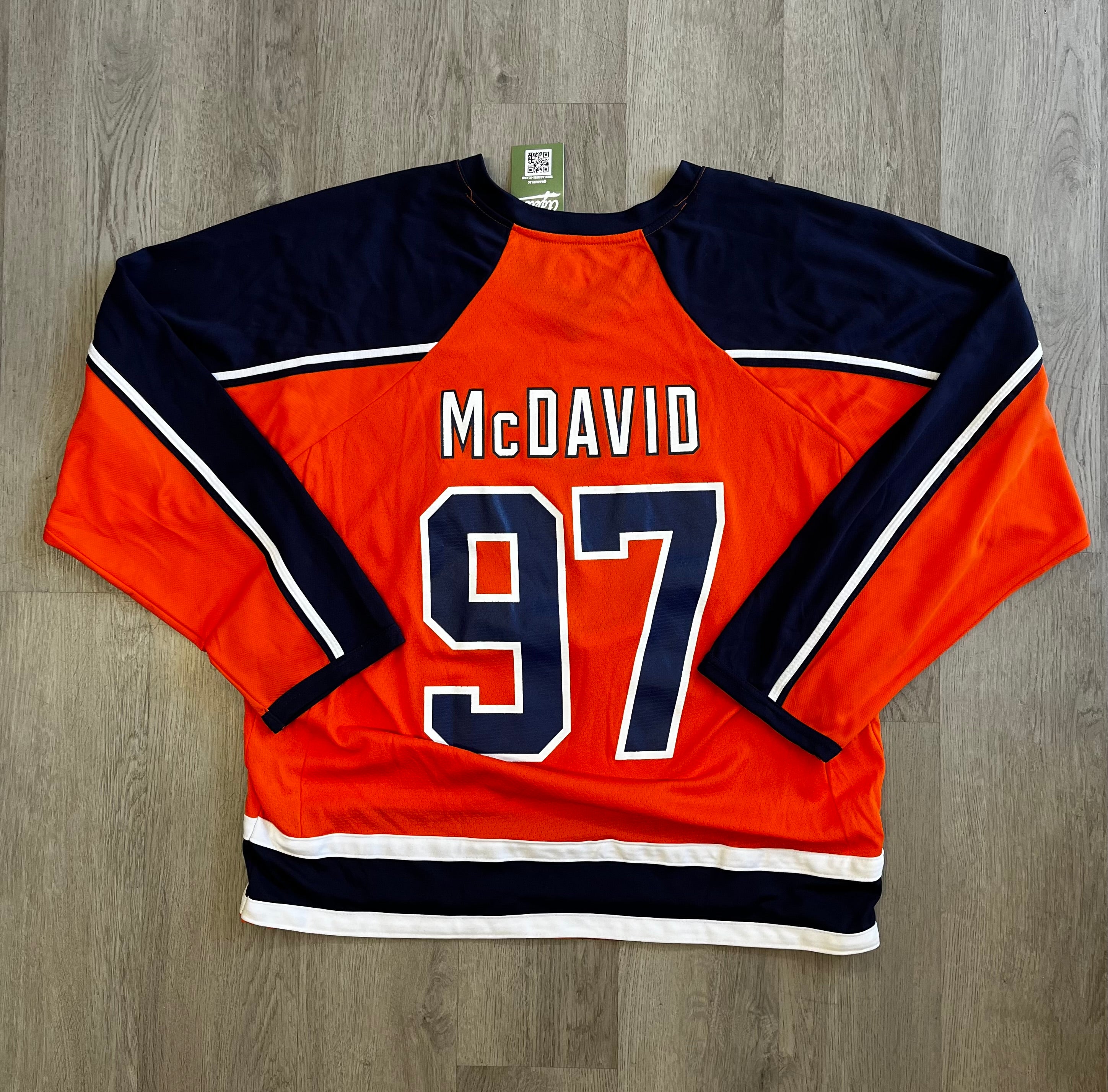 Vintage Connor McDavid NHL Edmonton Oilers Jersey