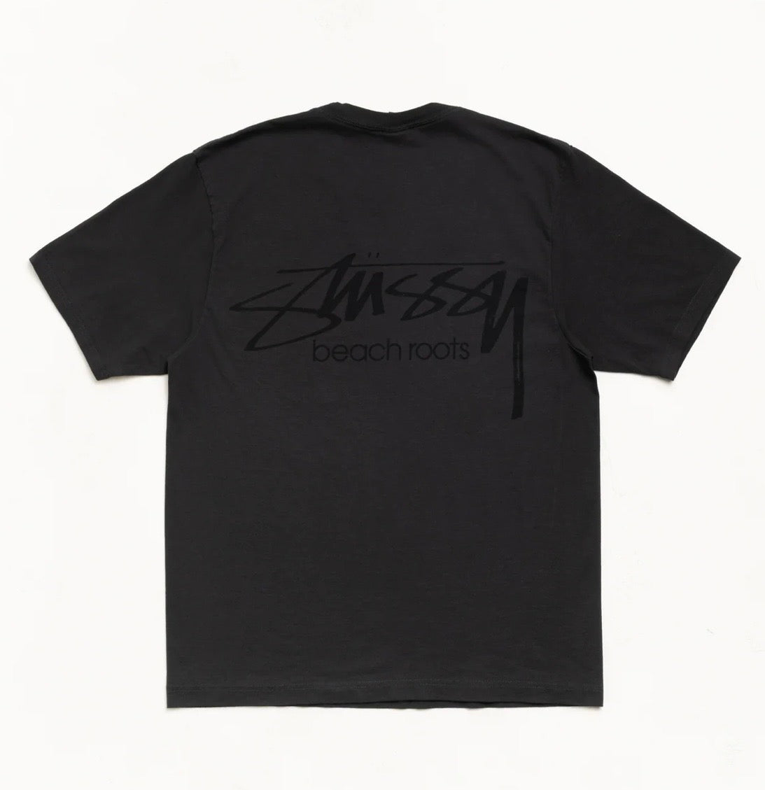 Stussy Black Beach Roots Tee Stüssy