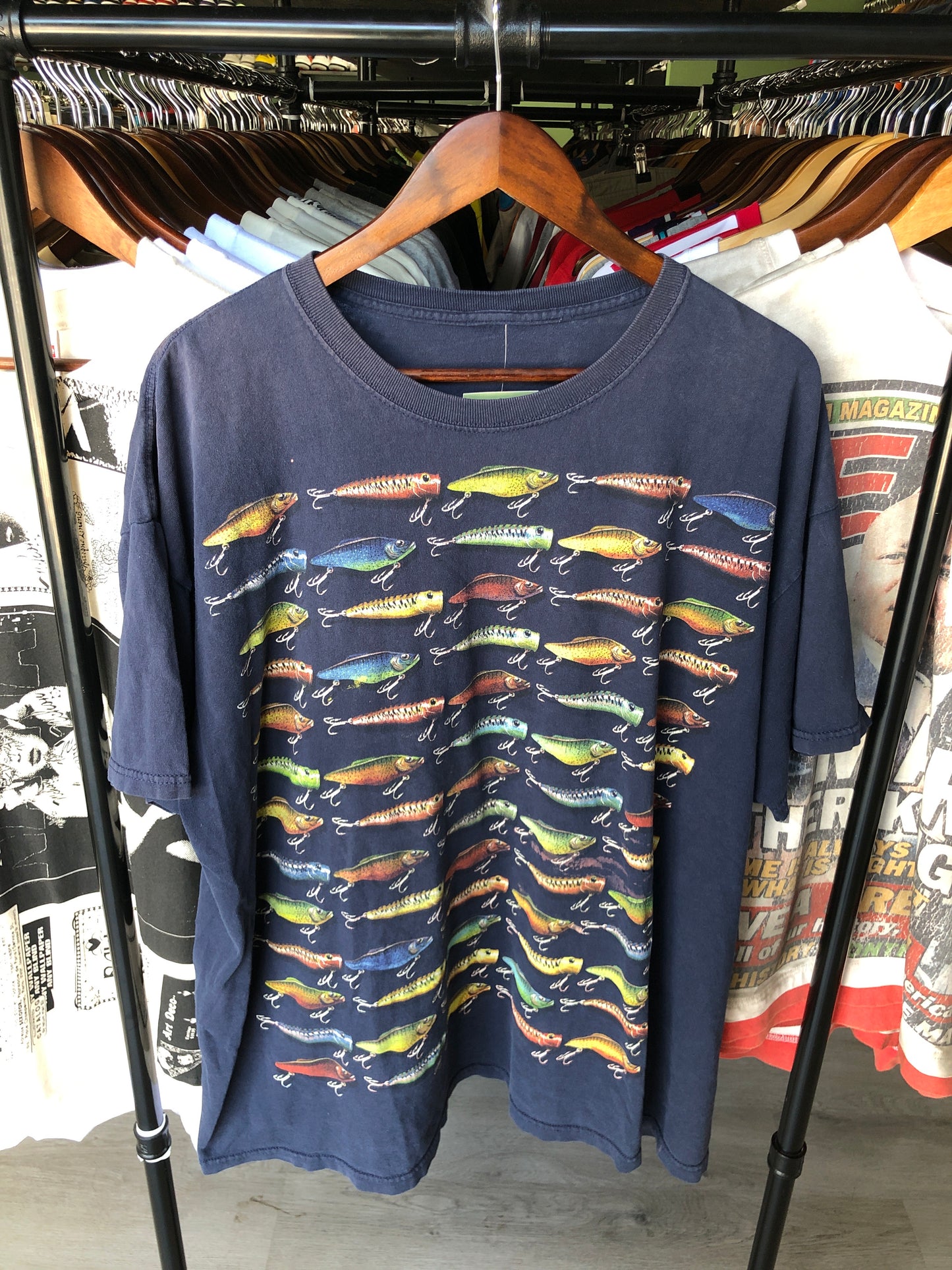 Vintage Fishing Lure Tee