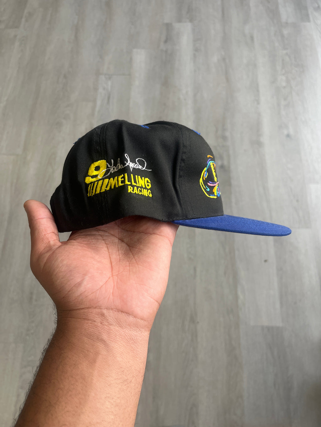 Vintage Spam Racing NASCAR Snapback Hat
