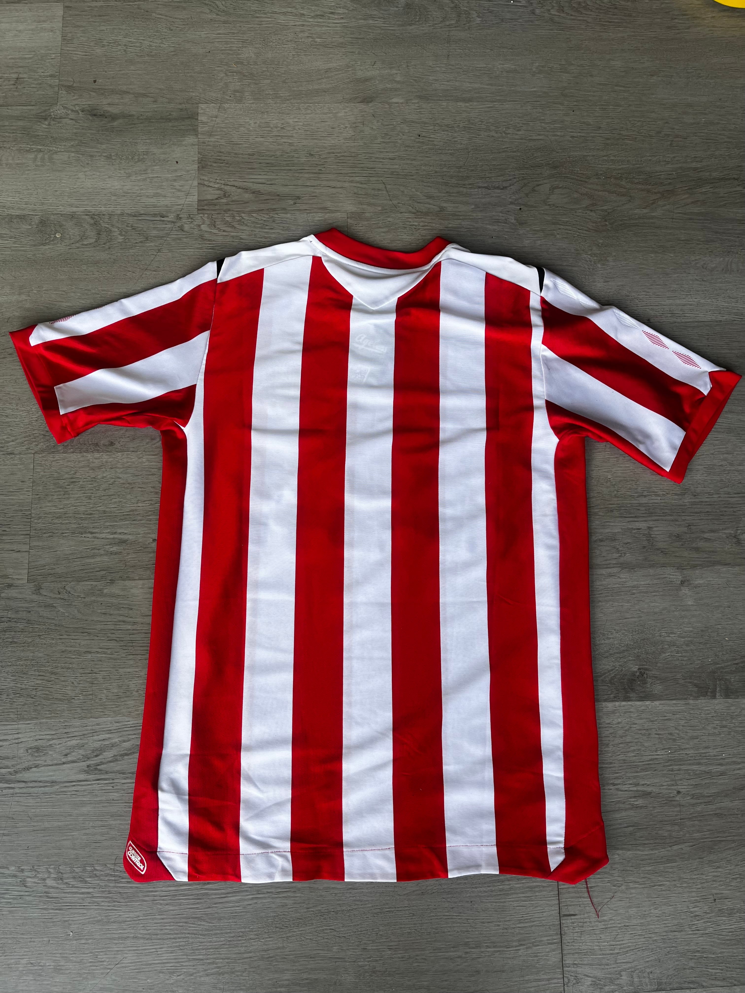 Umbro Sunderland home football shirt from the 2007-08 Football Jerseys