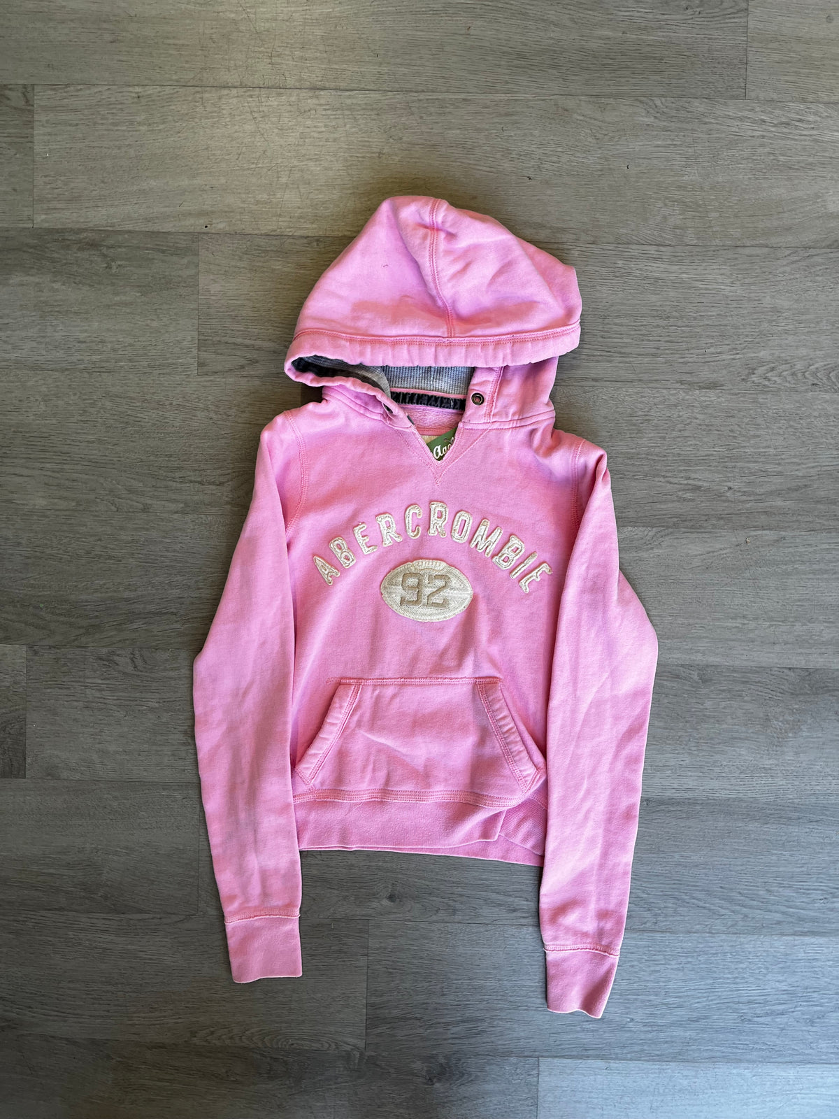 Vintage Abercrombie & Fitch Pink Hoodie