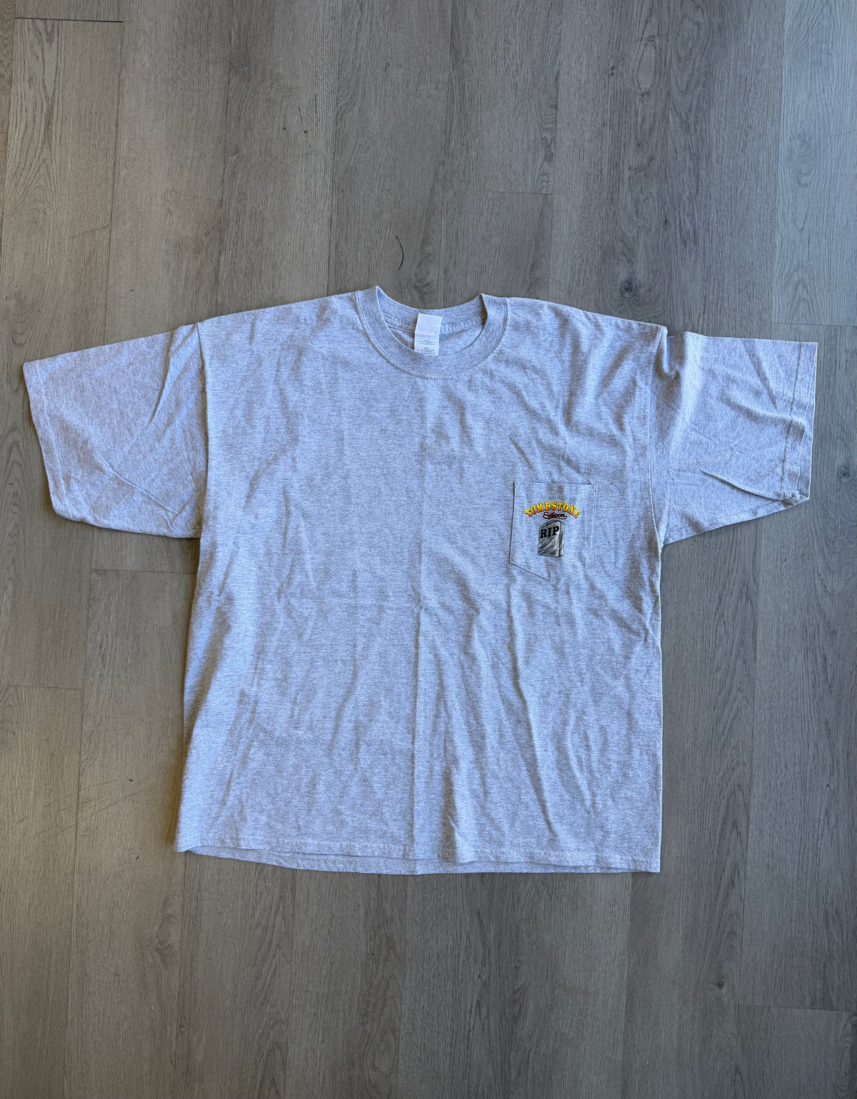 Vintage Tombstone Saloon Pocket Tee