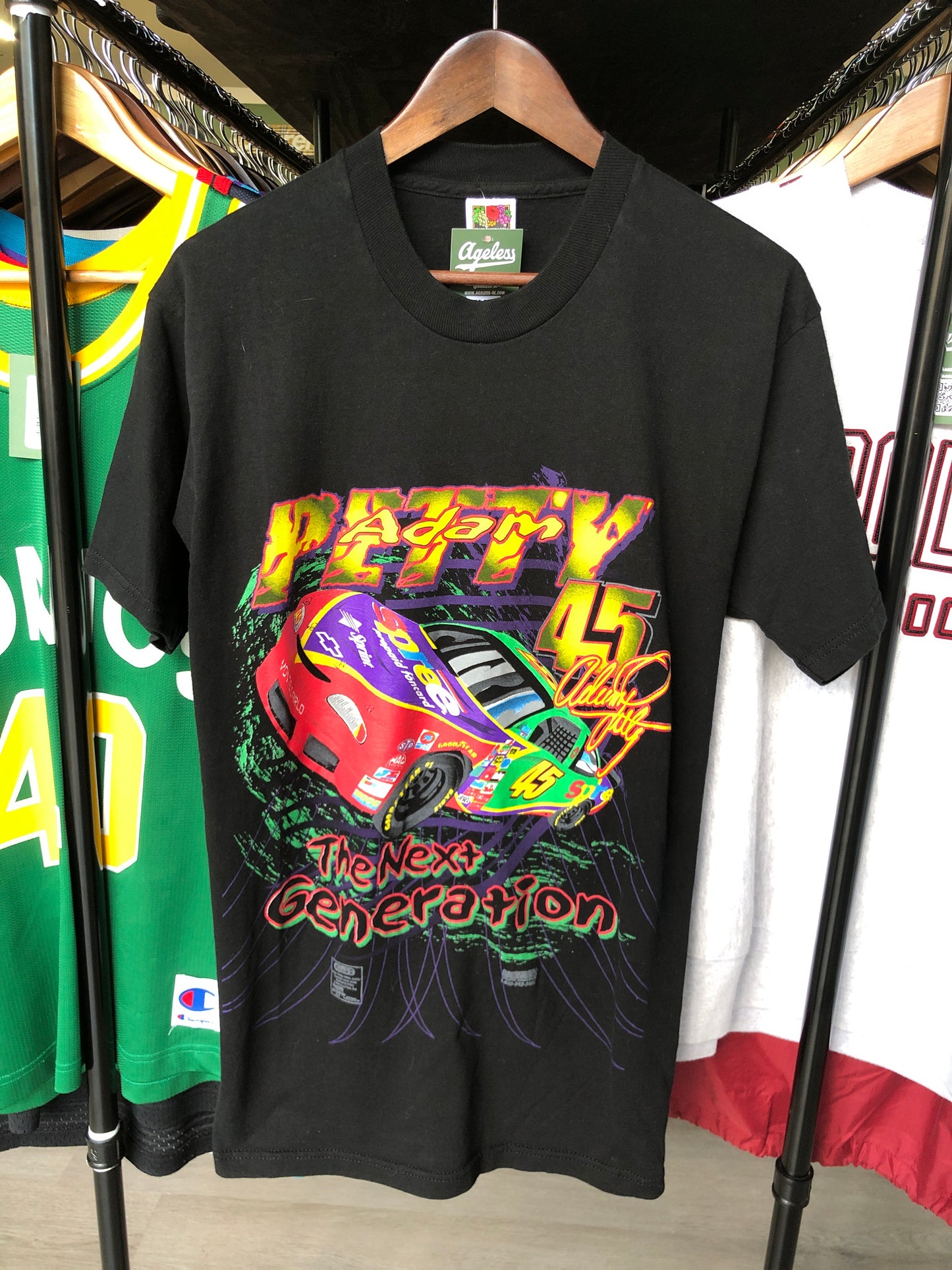 Adam Petty Black Racing Tee