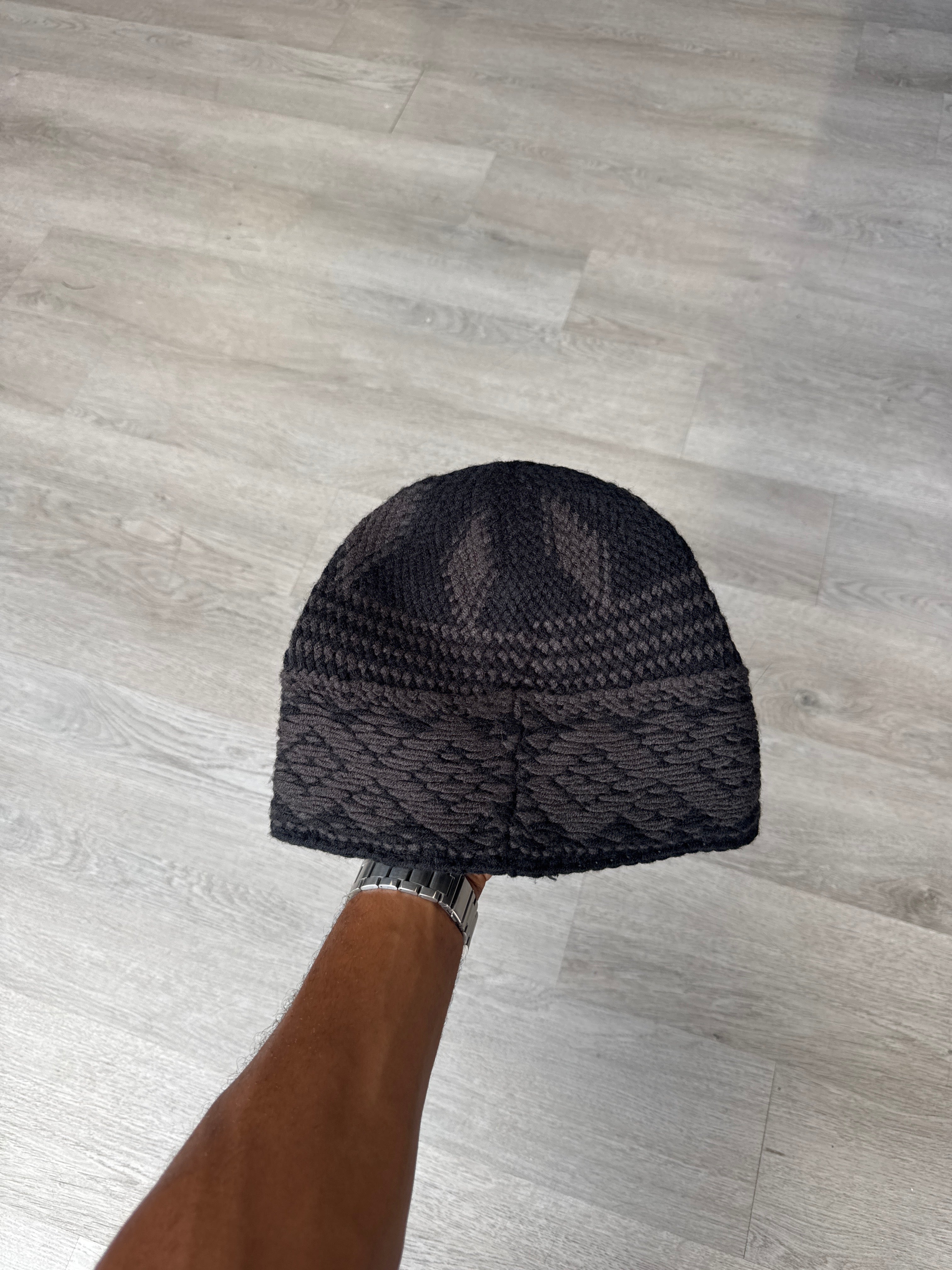Supreme Diamond Black Beanie (FW25)