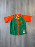 Vintage Collegiate Sportwear University Of Miami Hurricanes Baseball Jersey