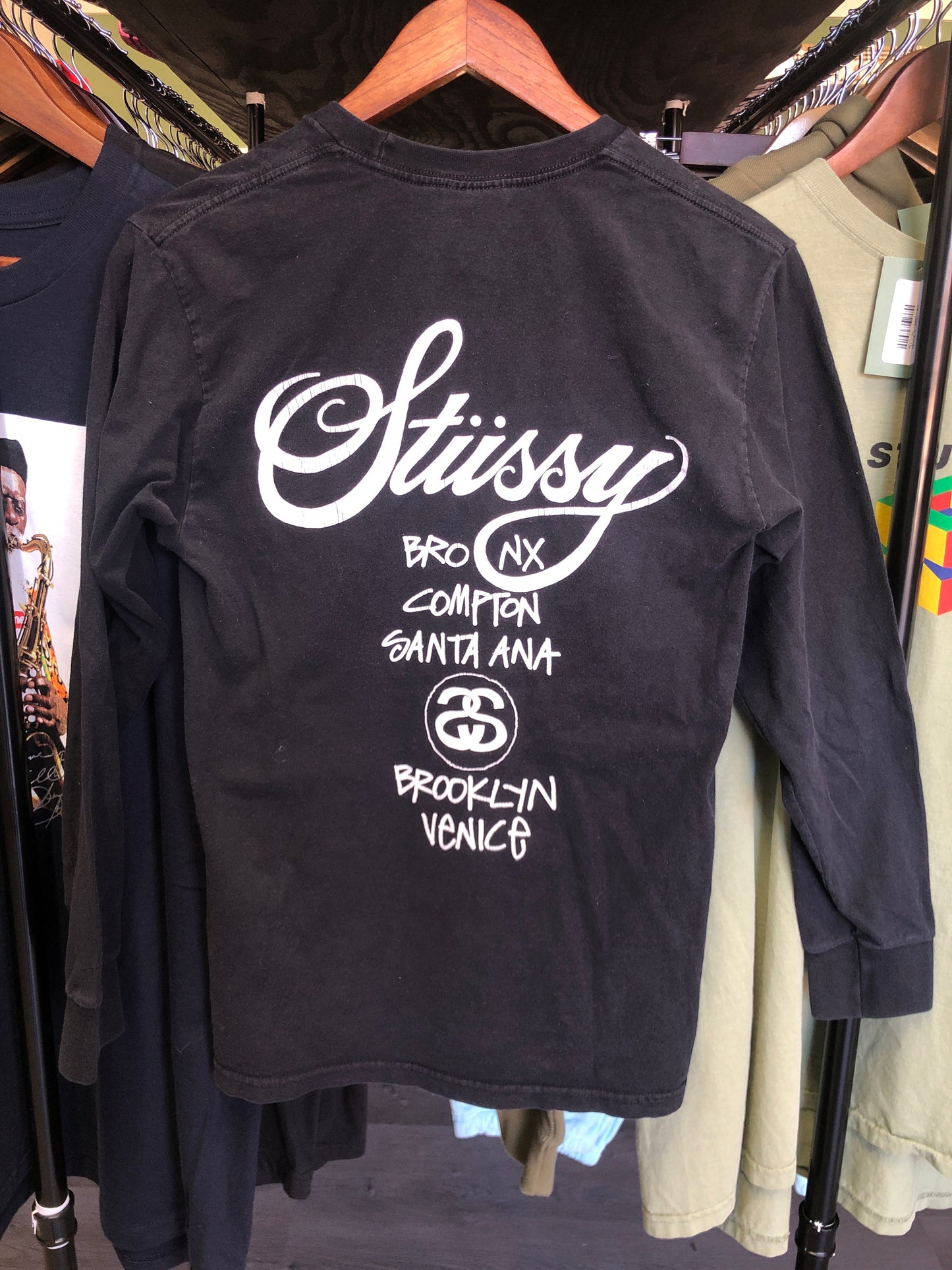 Stussy international Black Tee