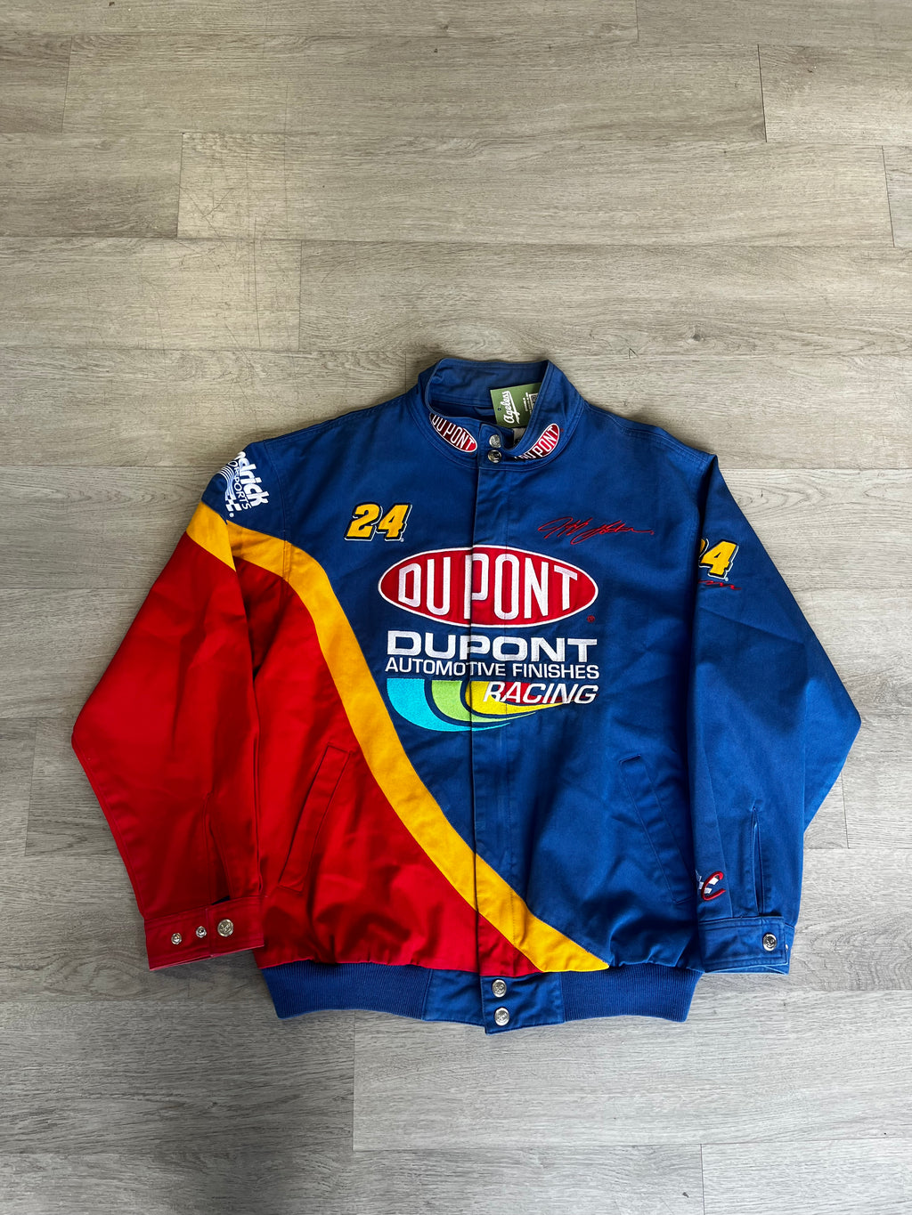 Vintage NASCAR DuPont Jeff Gordon Racer Jacket
