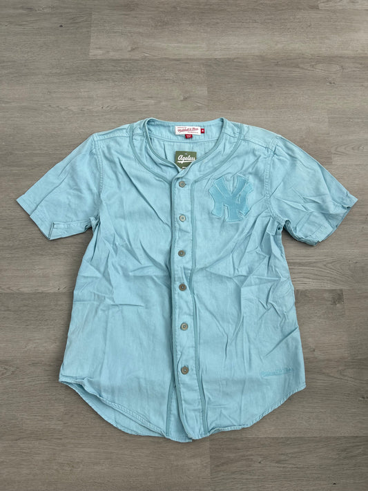 Vintage Blue Yankees Jersey