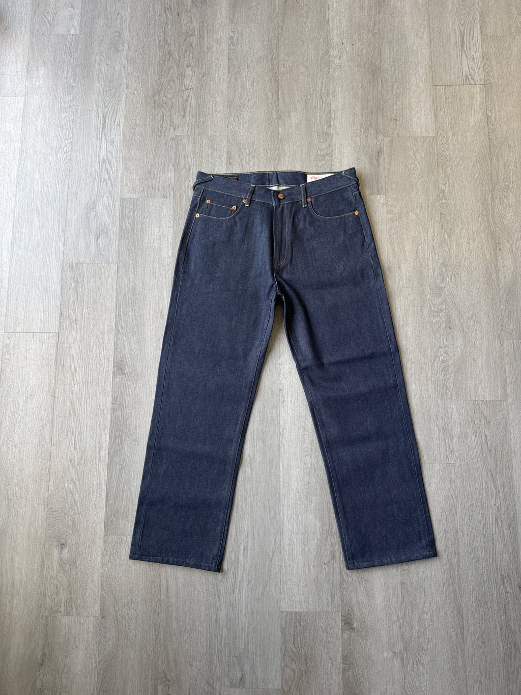 Evisu Embroidered Japanese Wave Art Salvage Denim Jeans