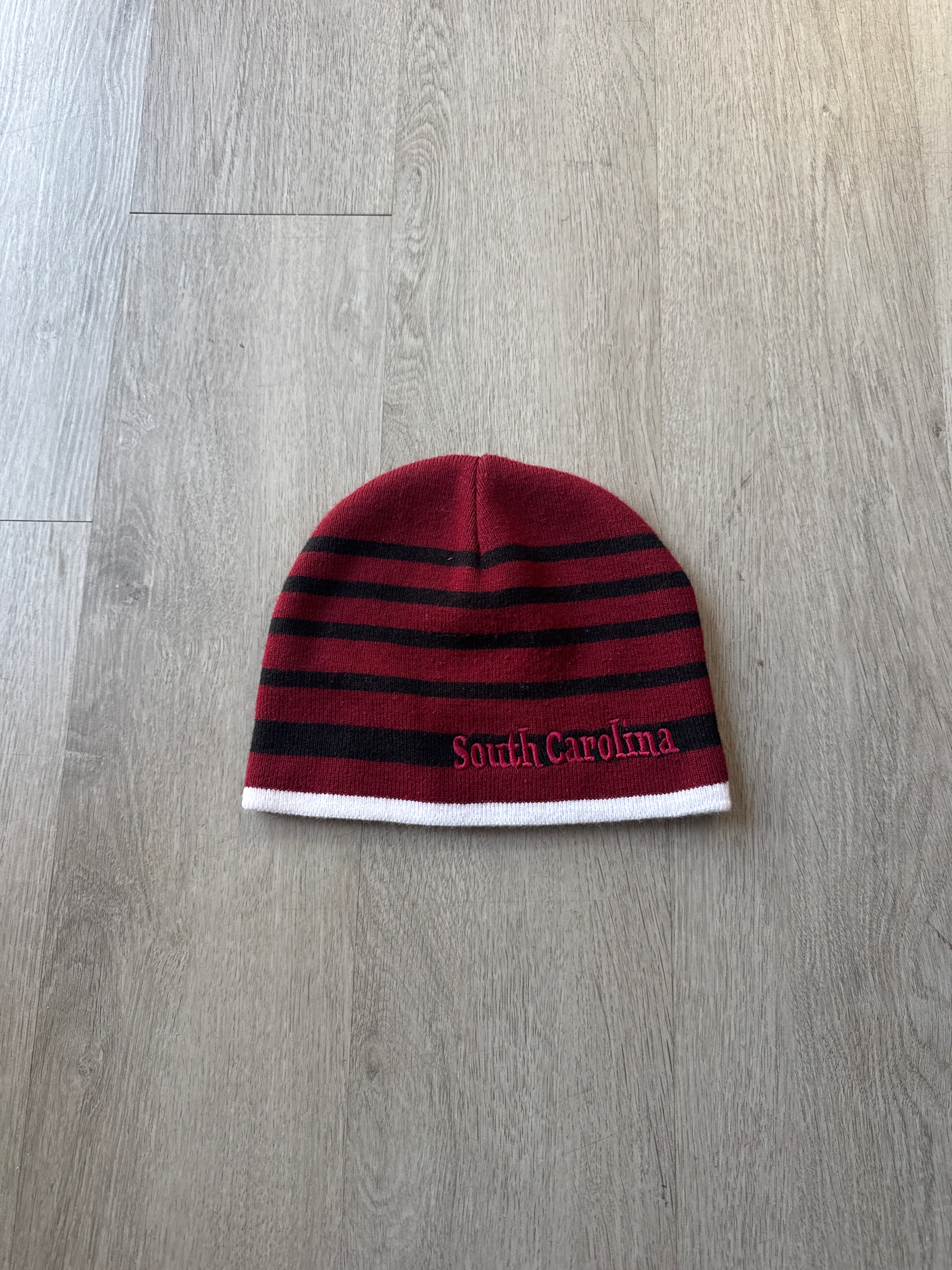 Vintage 90s Collegiate Sportswear University Of South Carolina Gamecocks Beanie Hat