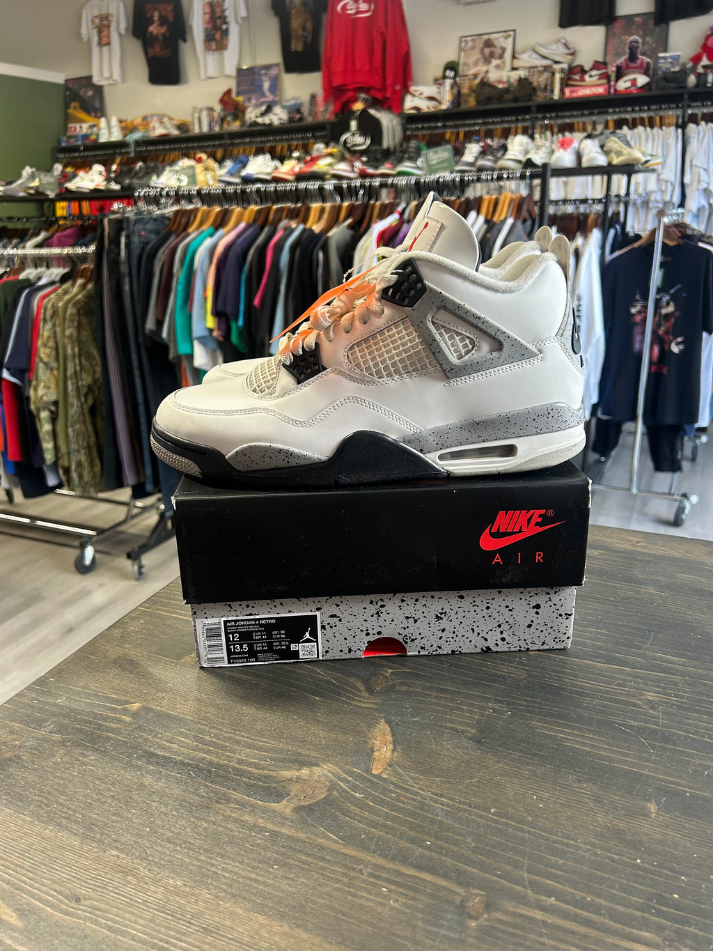 Pre-Owned Jordan 4 Retro White Cement (2025)