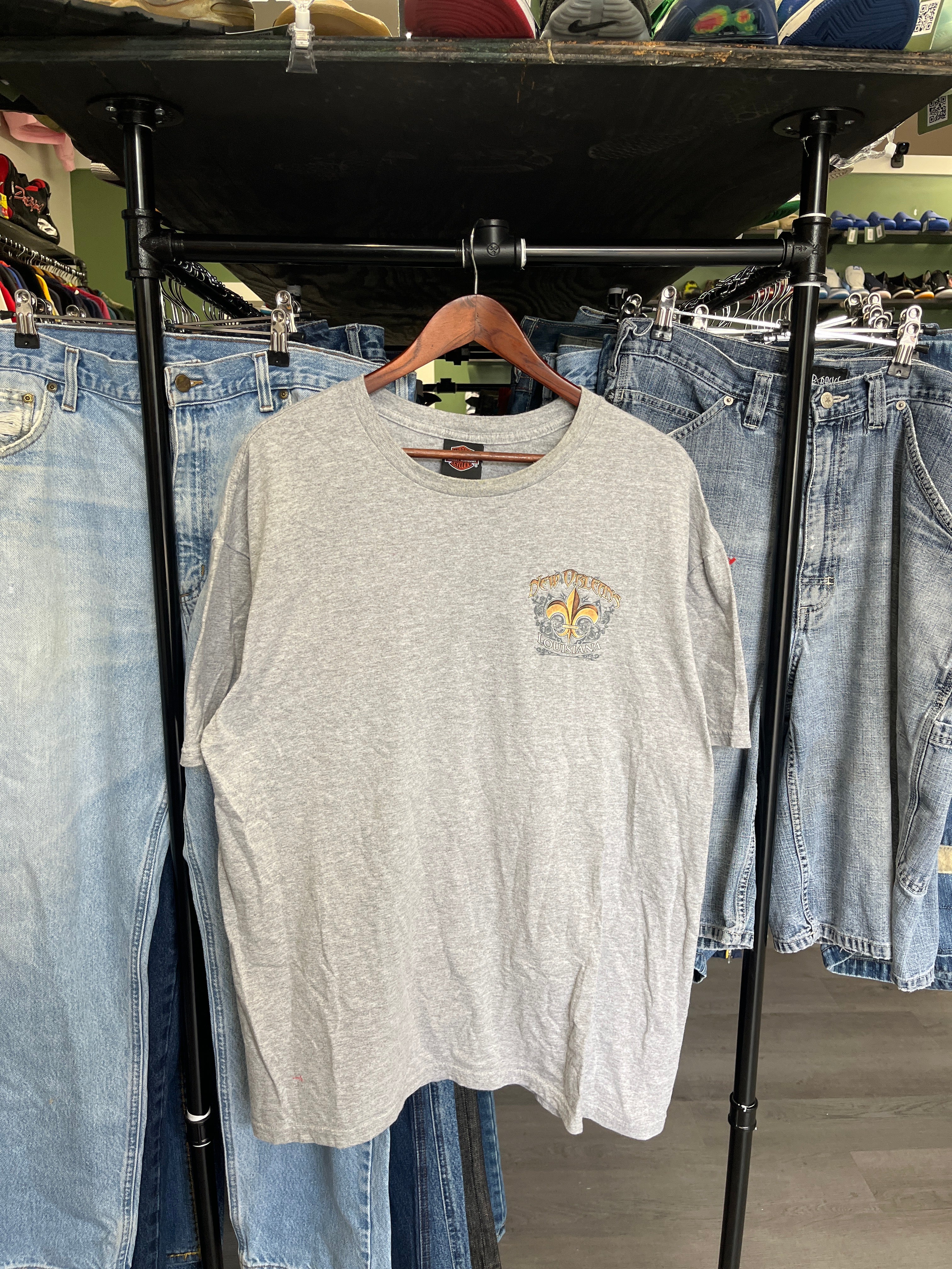 Vintage Harley Davidson New Orleans Louisiana Tee