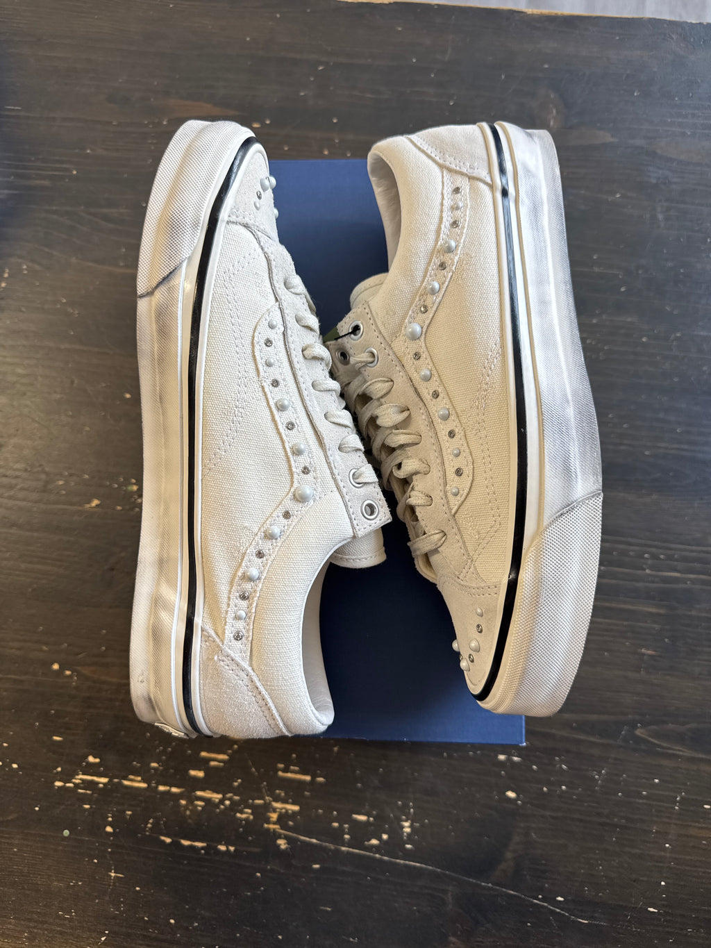 Pre-owned Vans OTW Old Skool 36 Pearlized Pack Marshmallow