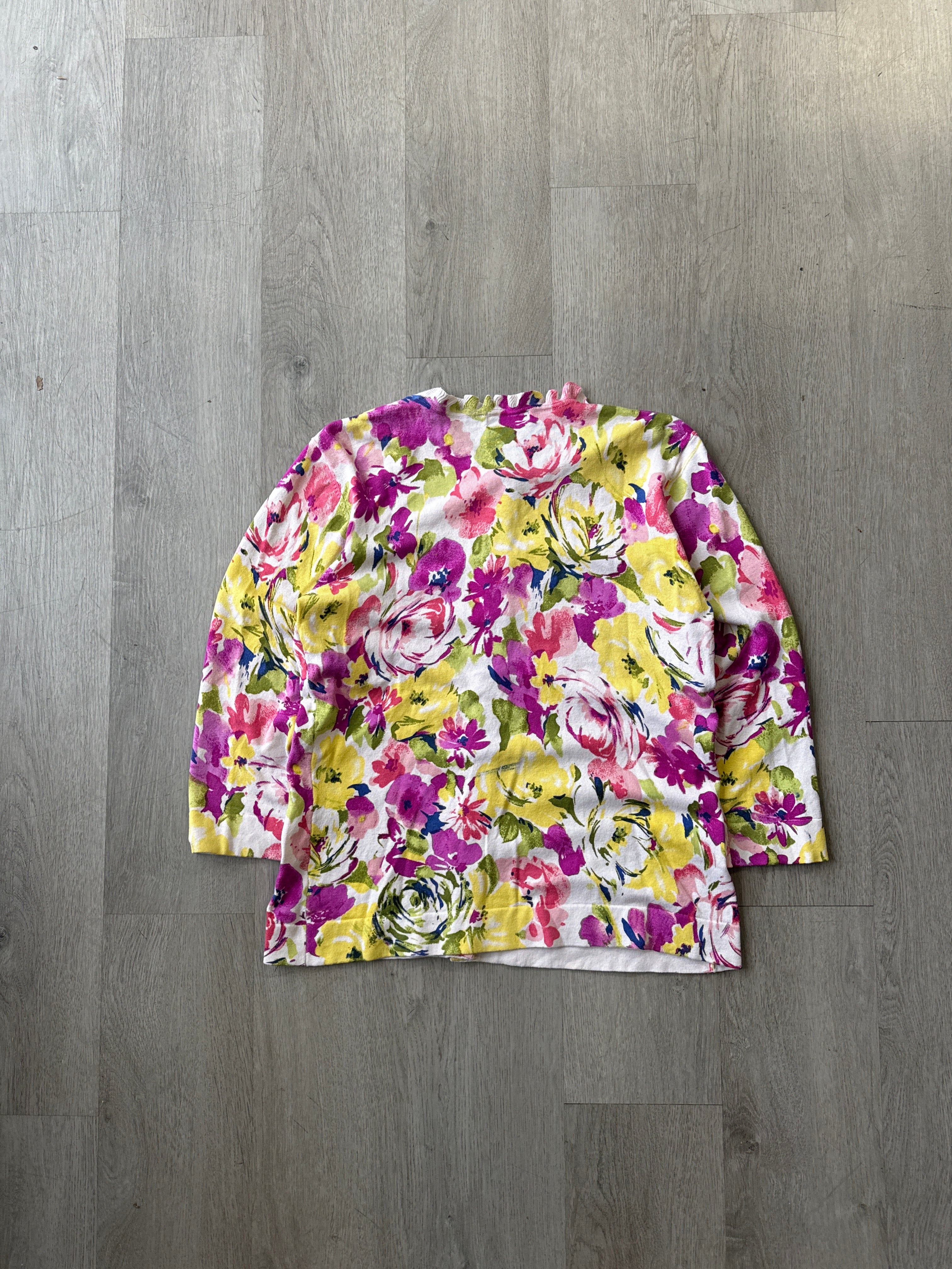 Vintage Women’s Carole’s Little Floral Button Up Blouse