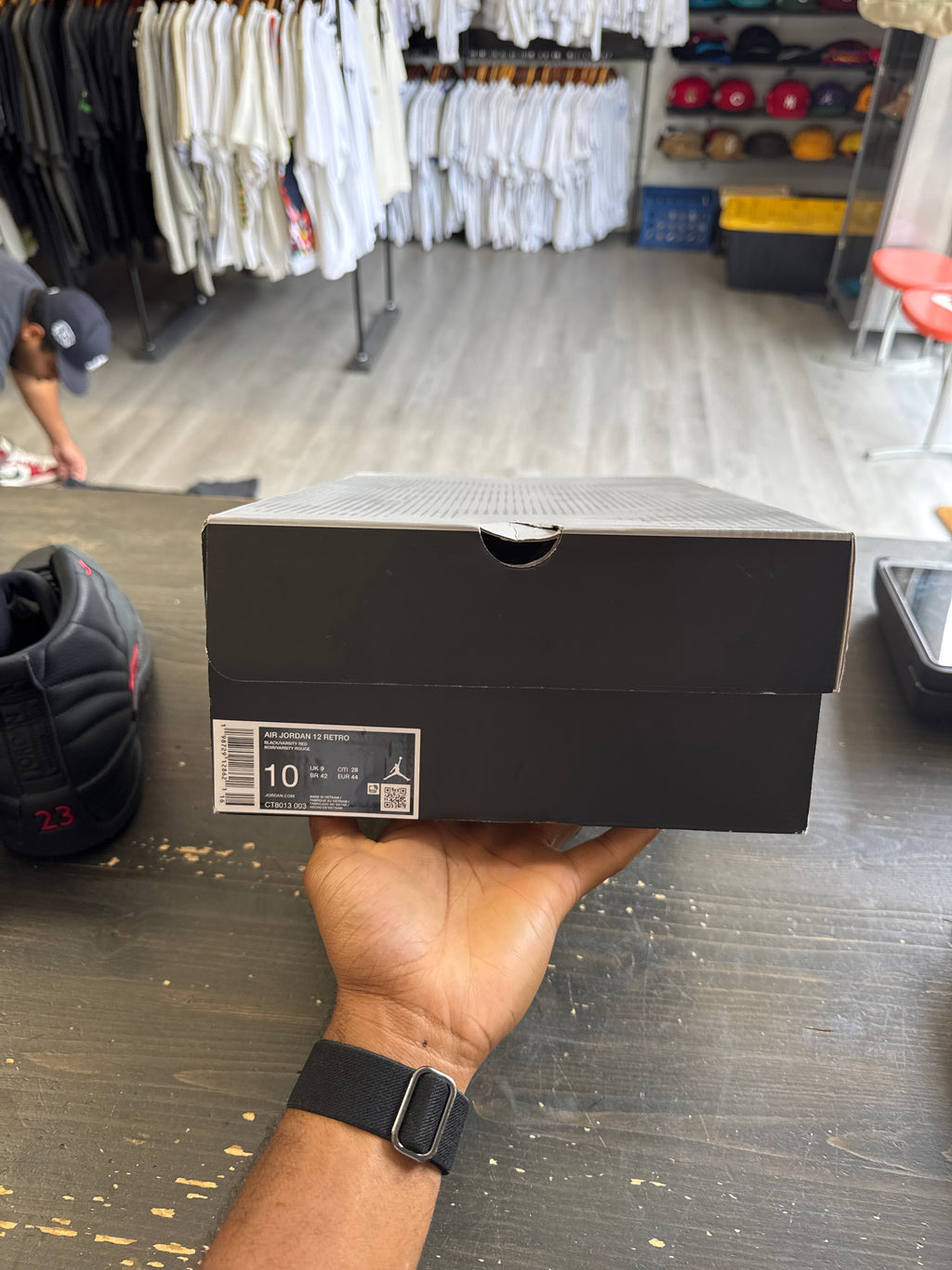 Pre-owned Jordan Retro 12 Bloodline