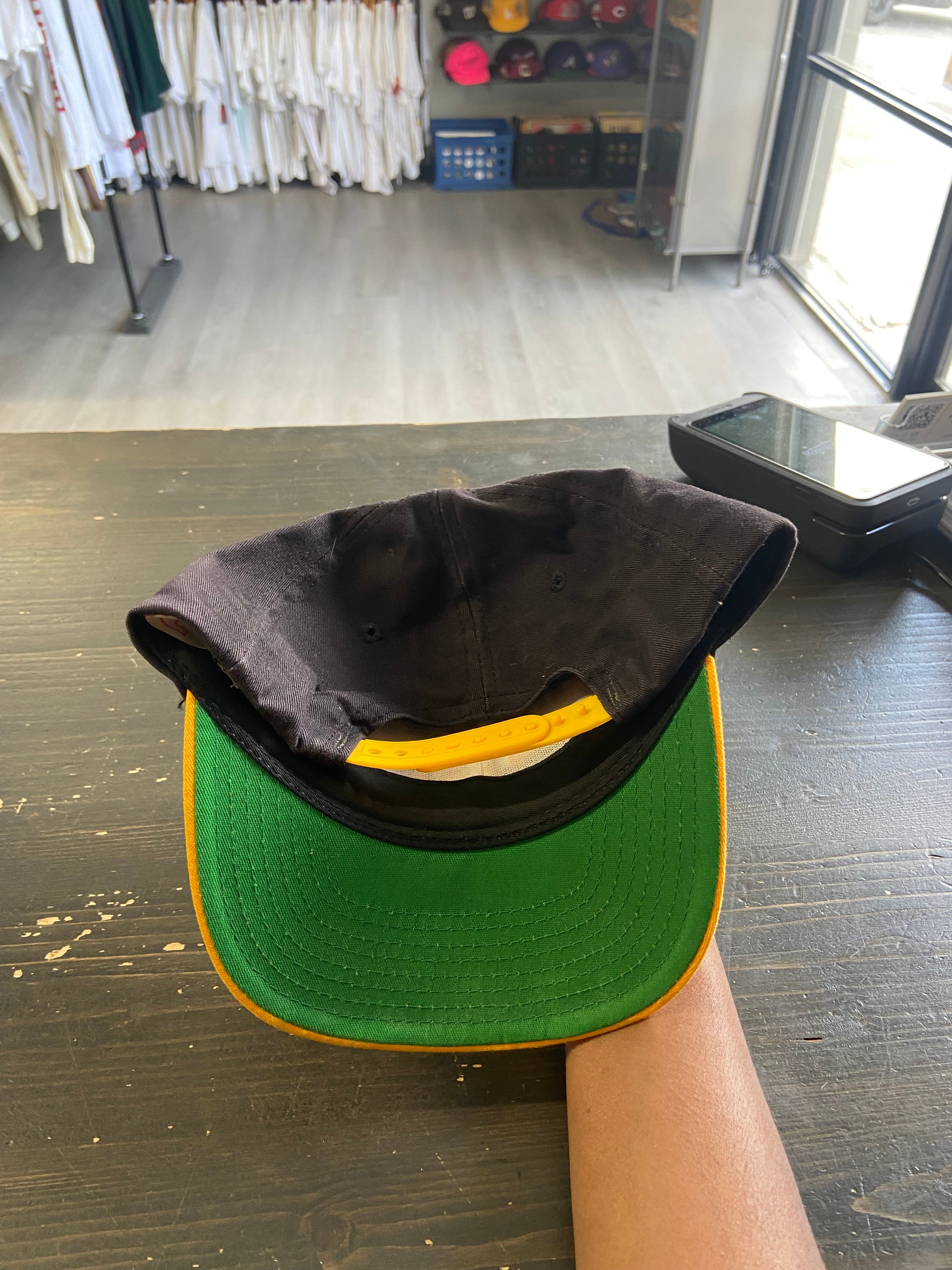 Vintage 90s NCAA Missouri Tigers Curved Spell Out Snapback Hat