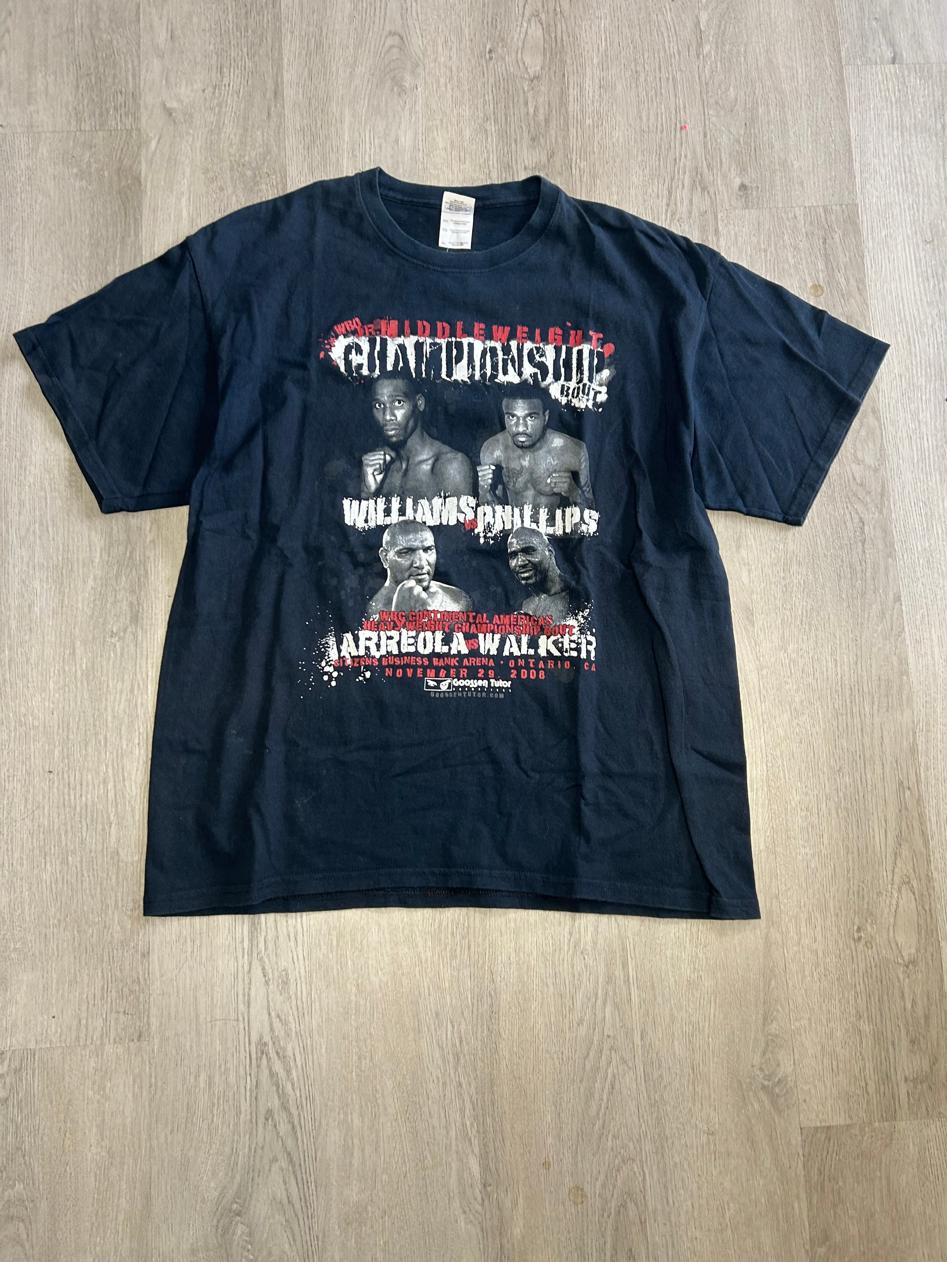 Williams Vs Phillips Middleweight Championship Tee