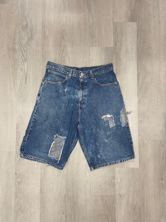 Vintage Levi’s Dry Goods Distressed Baggy Straight Fit Shorts Jorts