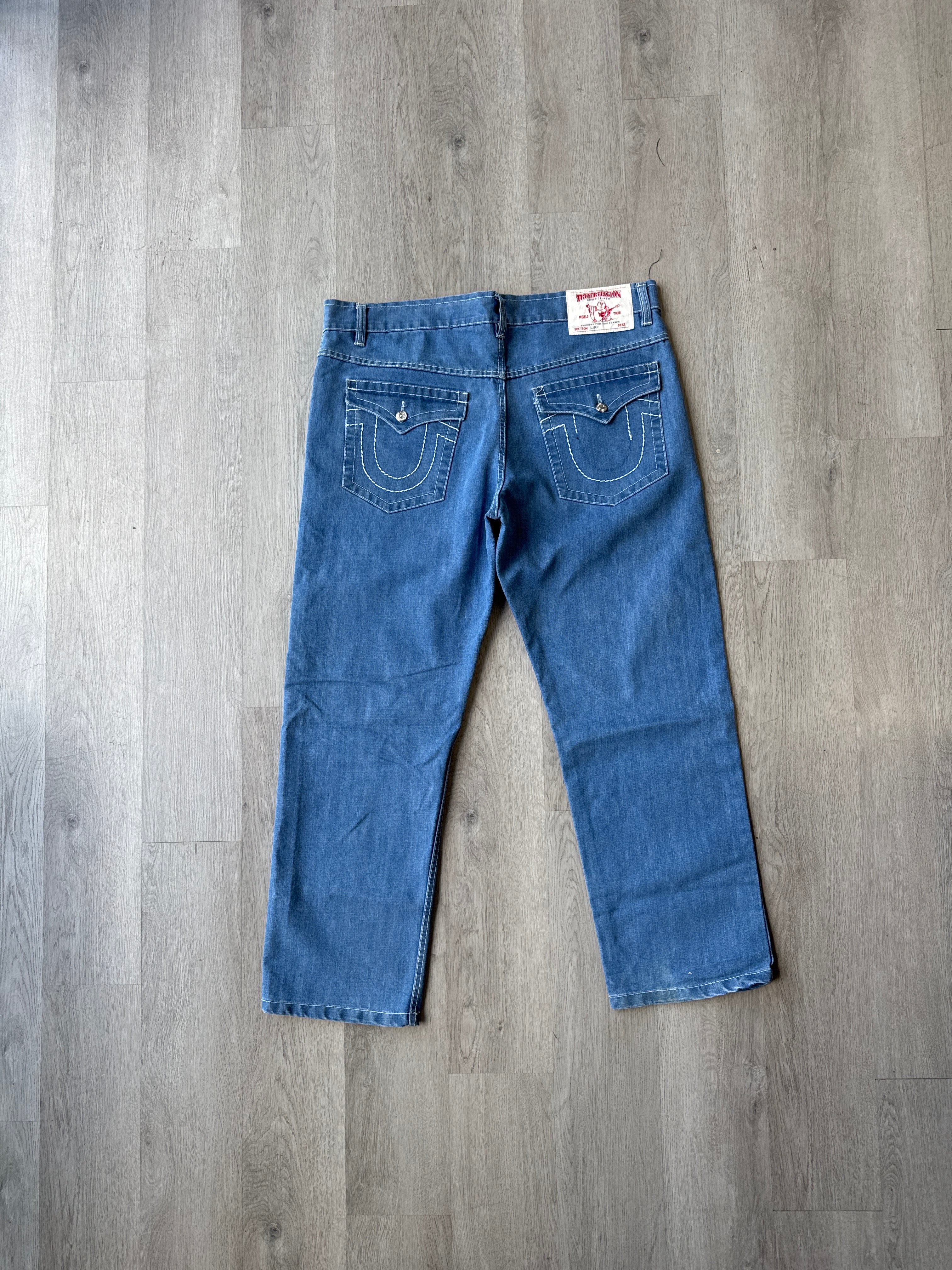 Vintage True Religion Surf Blue Denim Jeans
