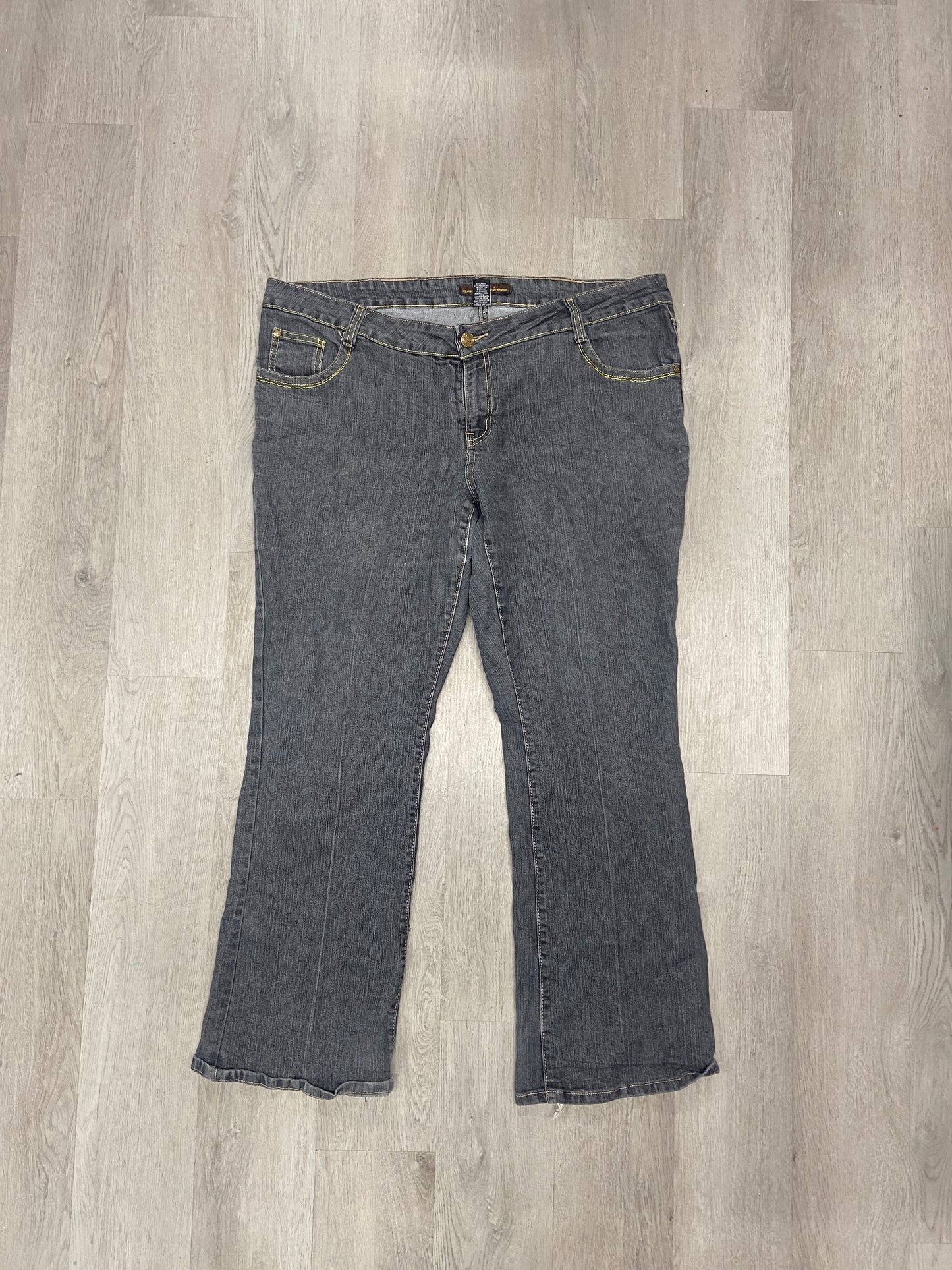 Women’s Y2K SouthPole Low rise Gold Accent Jeans