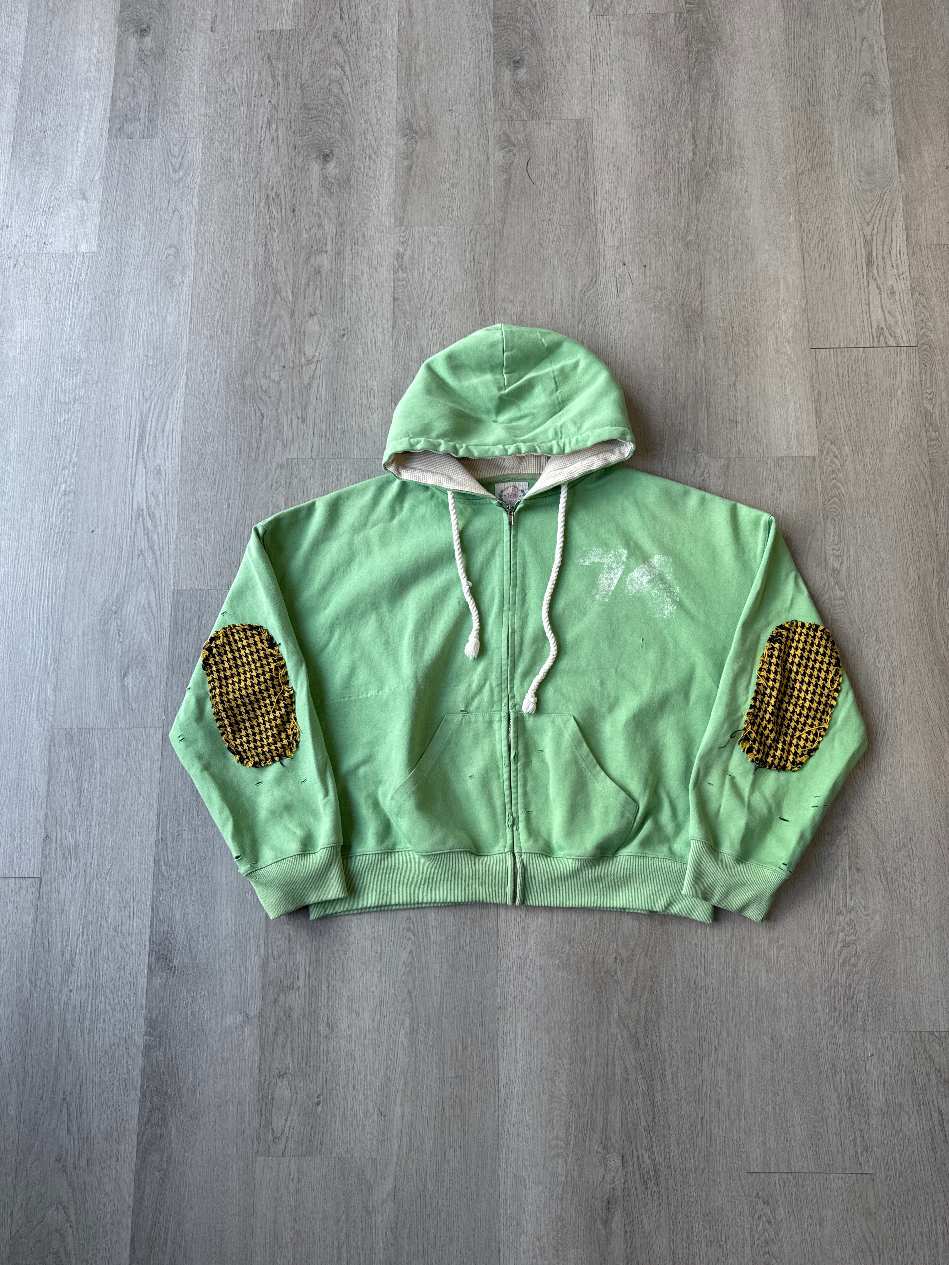74iswar Corn Field Hooded Zip Up