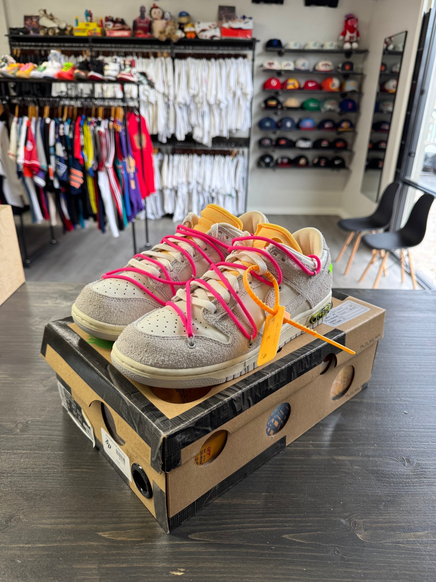 Pre-owned Nike x Off White Dunk Low Lot 17