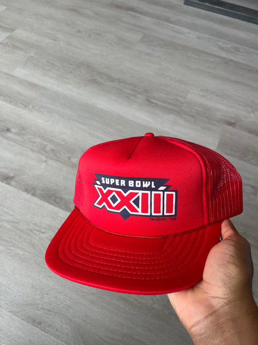 1988 Super Bowl XXIII Trucker Hat