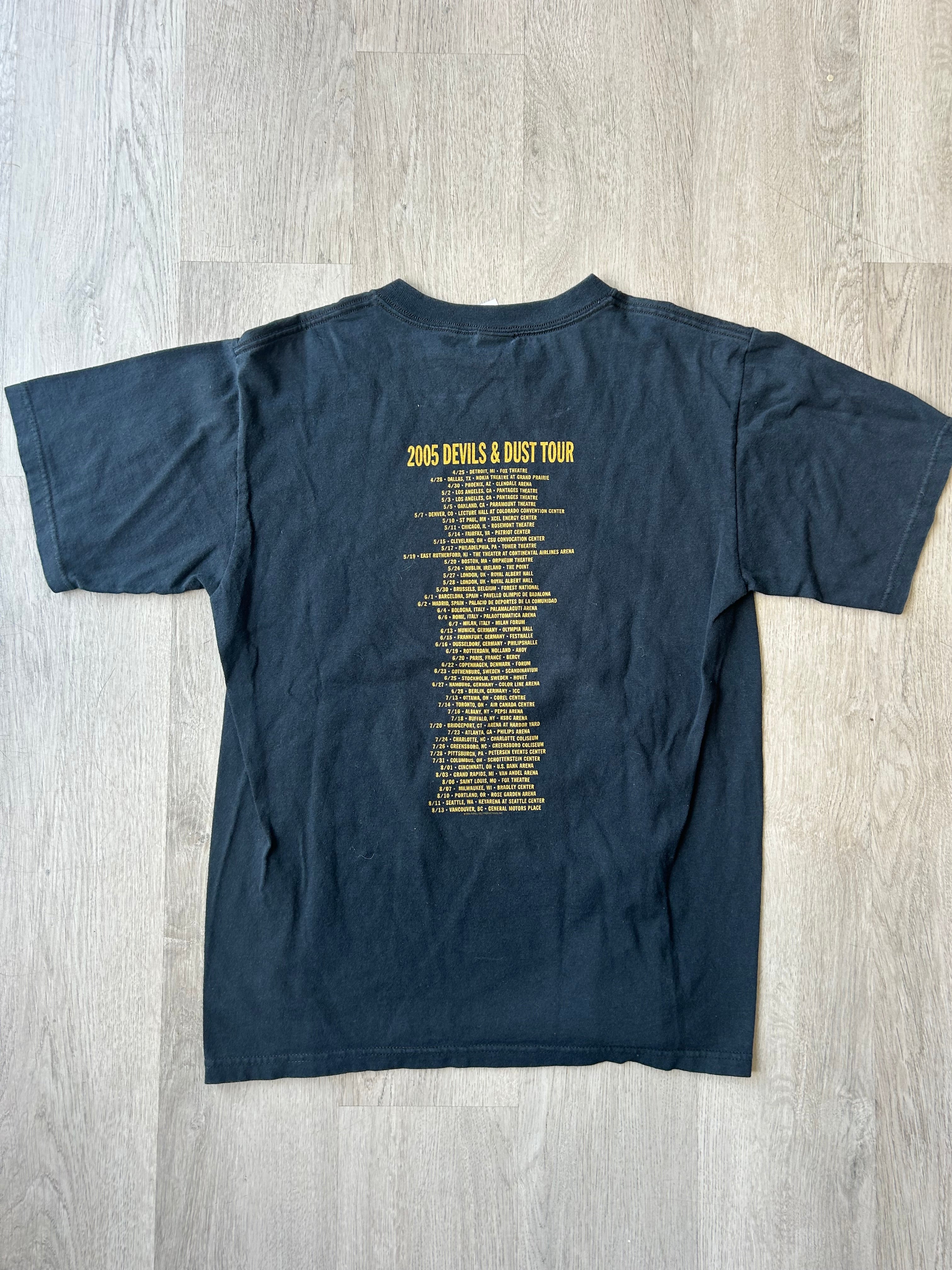 Vintage 2005 Bruce Springsteen Devils & Dust Tour Tee