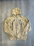 Y2K Evolution Floral Zip Up Hoodie