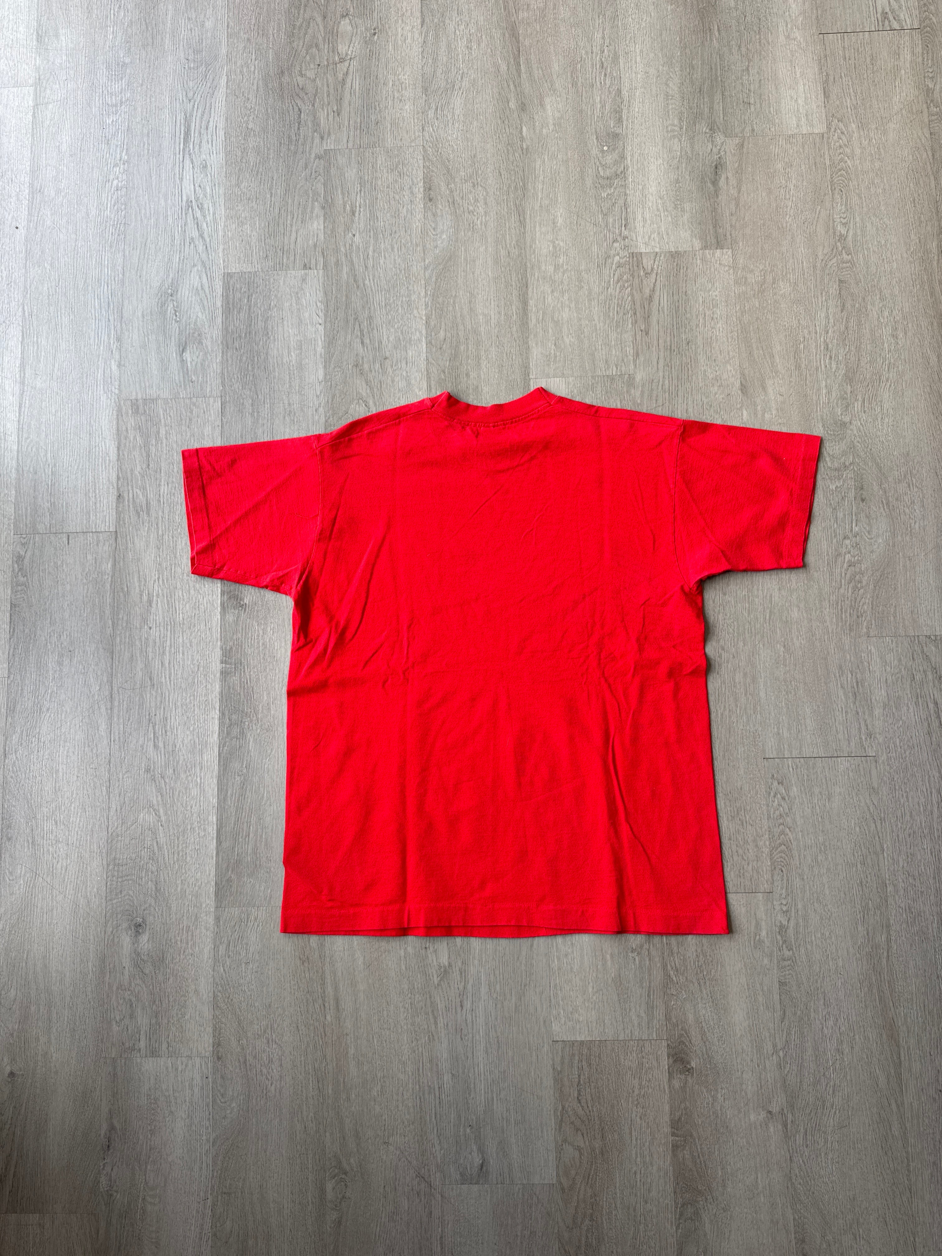 Vintage 90s Wildlife Deer Family Tee