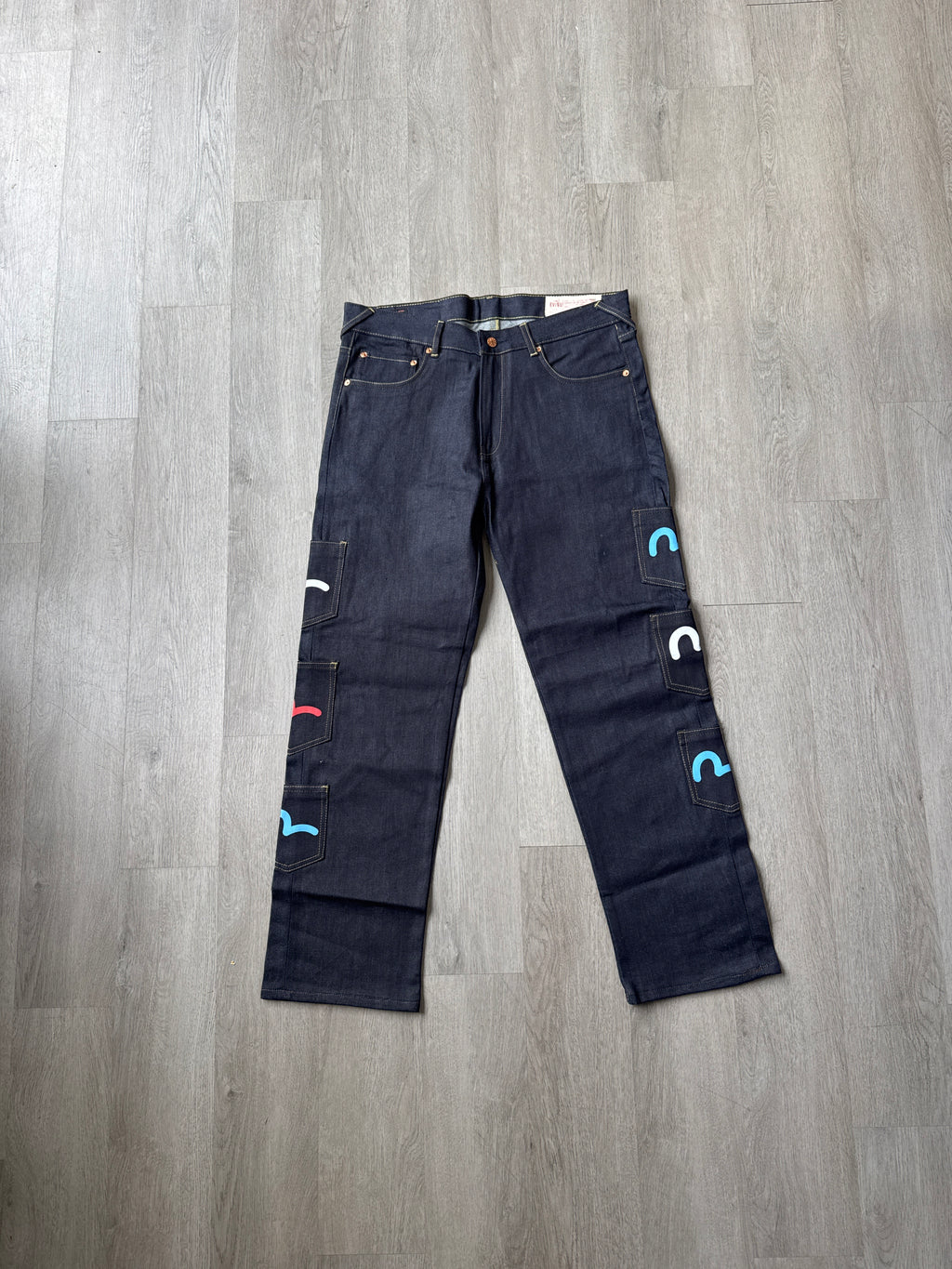 Evisu Japanese Multi Pocket Denim Jeans