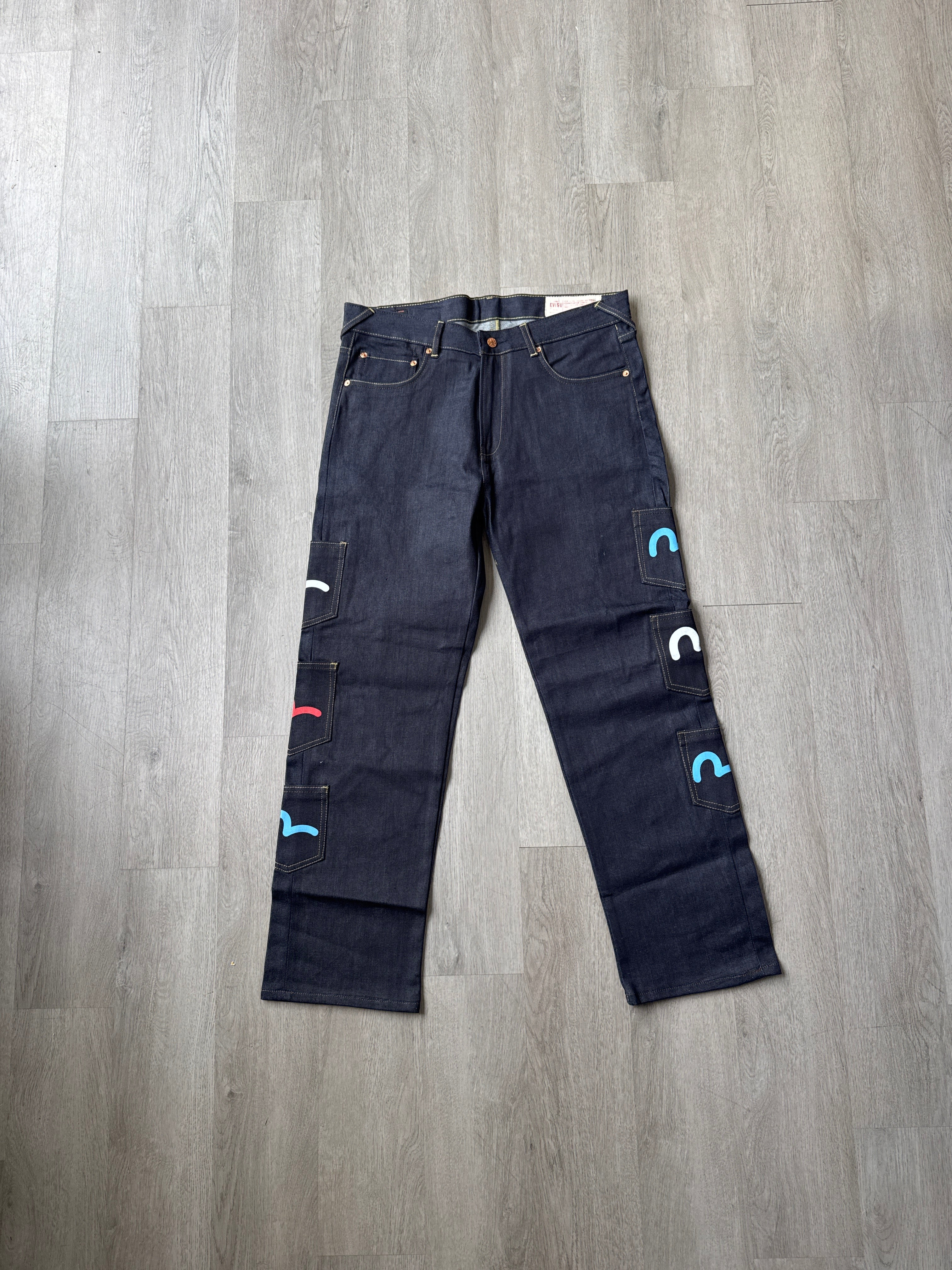 Evisu Japanese Multi Pocket Denim Jeans