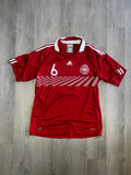 Adidas Denmark 2009/10 National Home Jersey