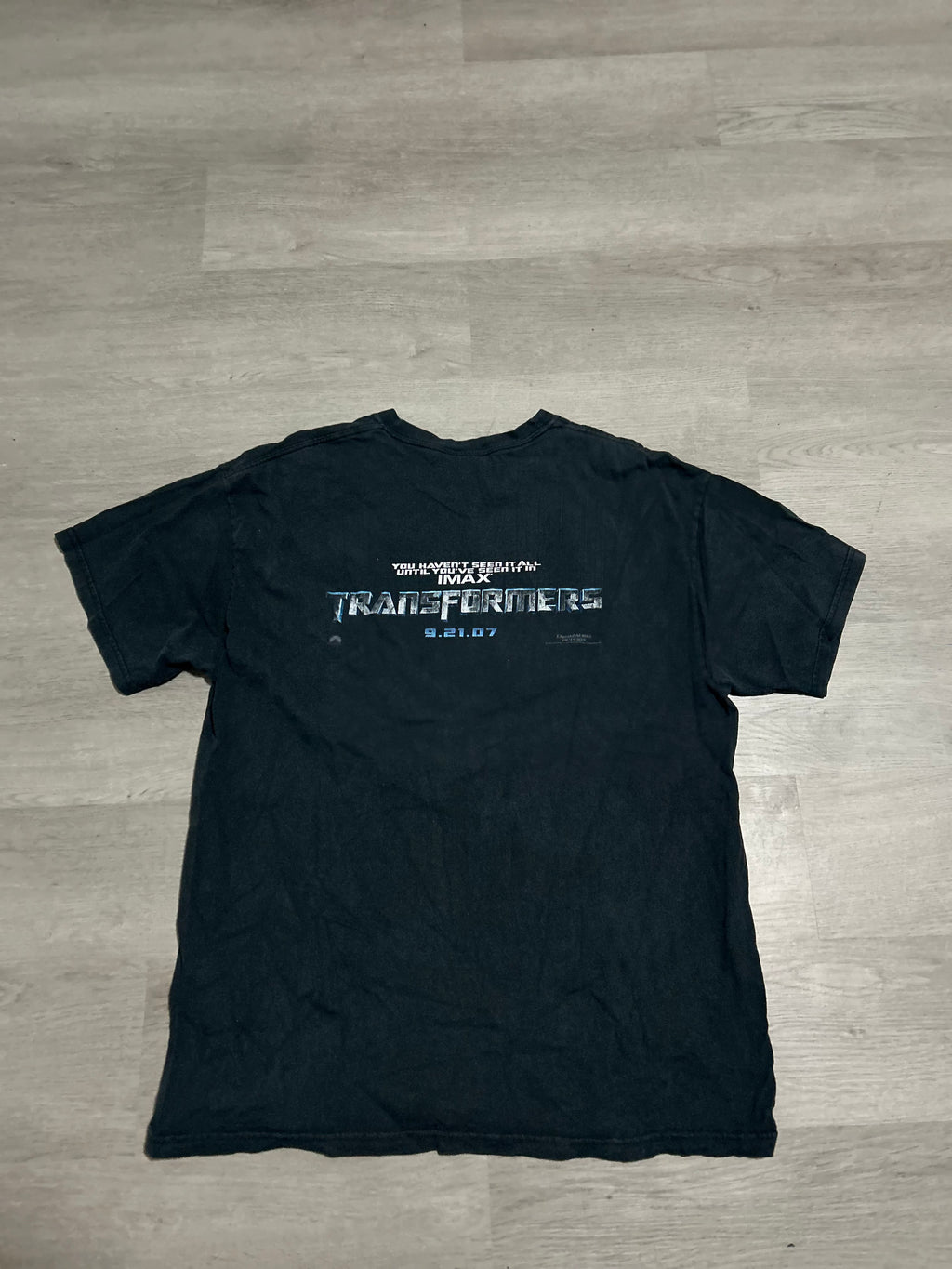 Black IMax Transformers Tee
