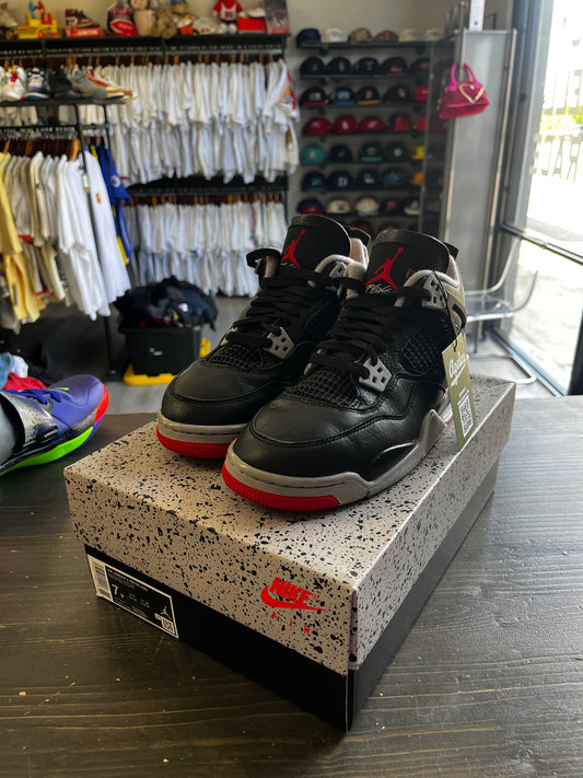 Pre-Owned Jordan 4 Retro Bred Reimagined (GS)