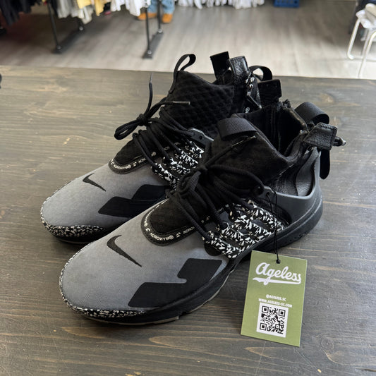 Pre-owned Nike Air Presto Mid Acronym Cool Grey