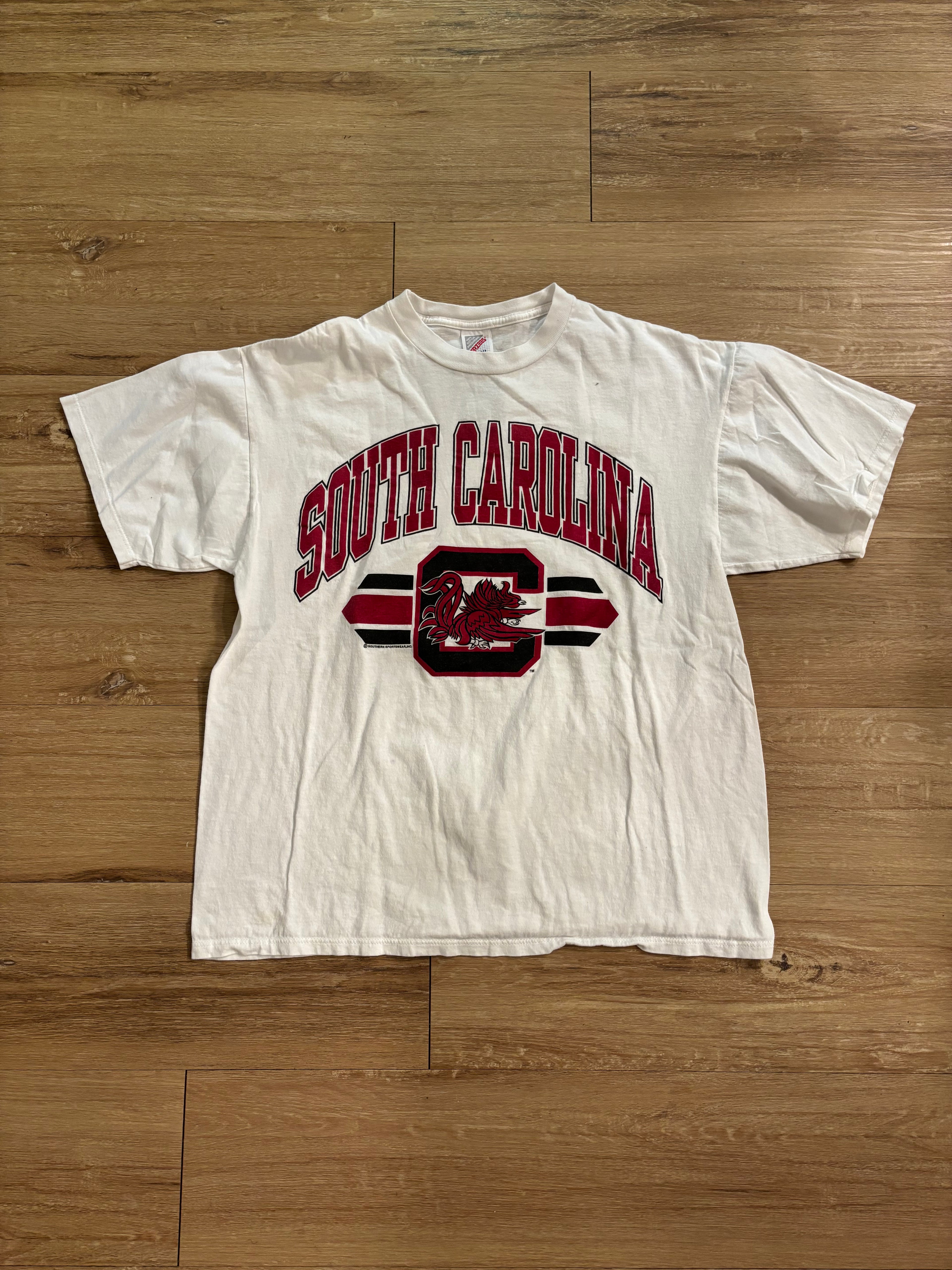 Vintage South Carolina Retro Block Tee