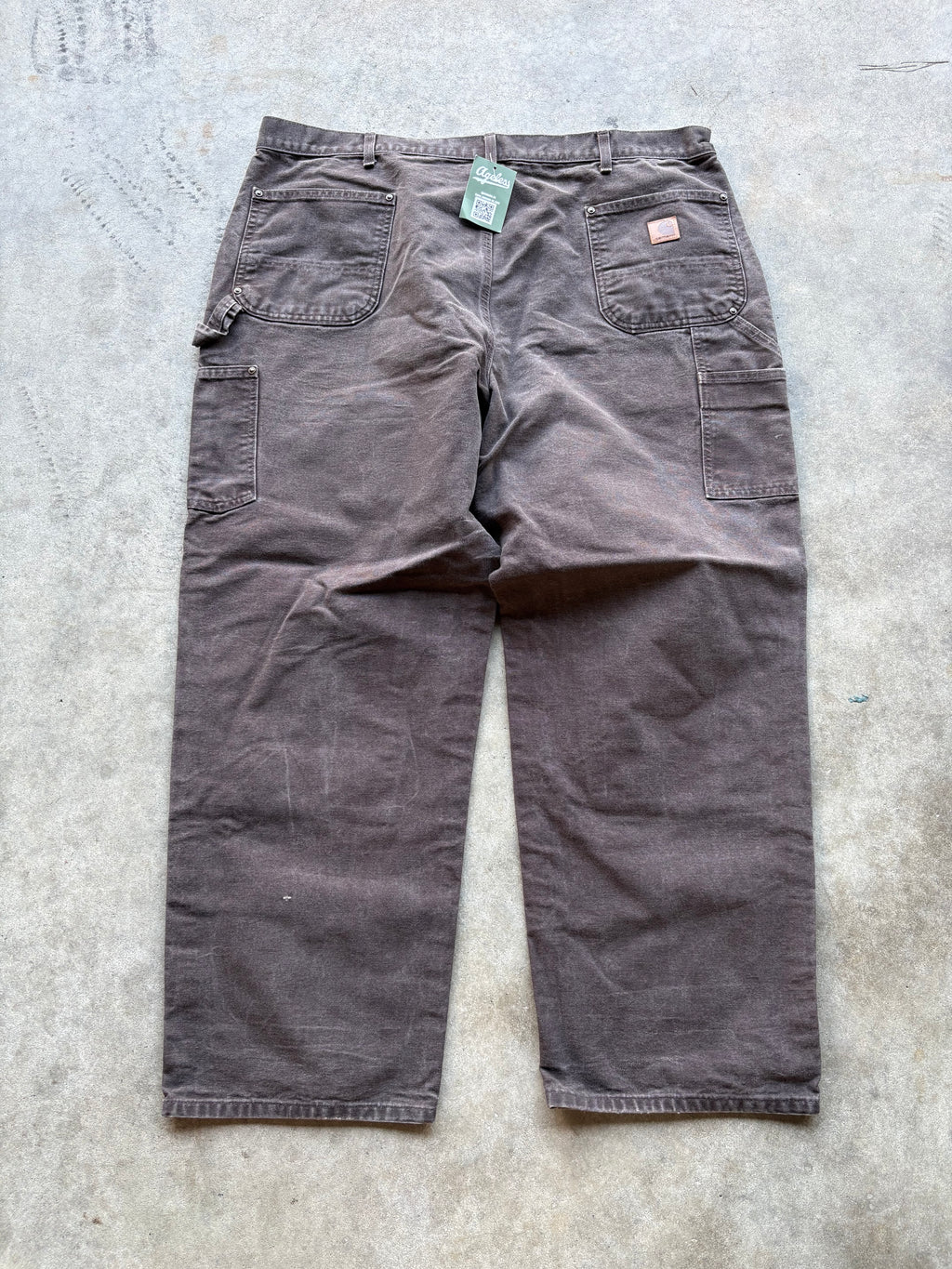 Vintage Carhartt Brown Faded Double Knee Carpenter Pants